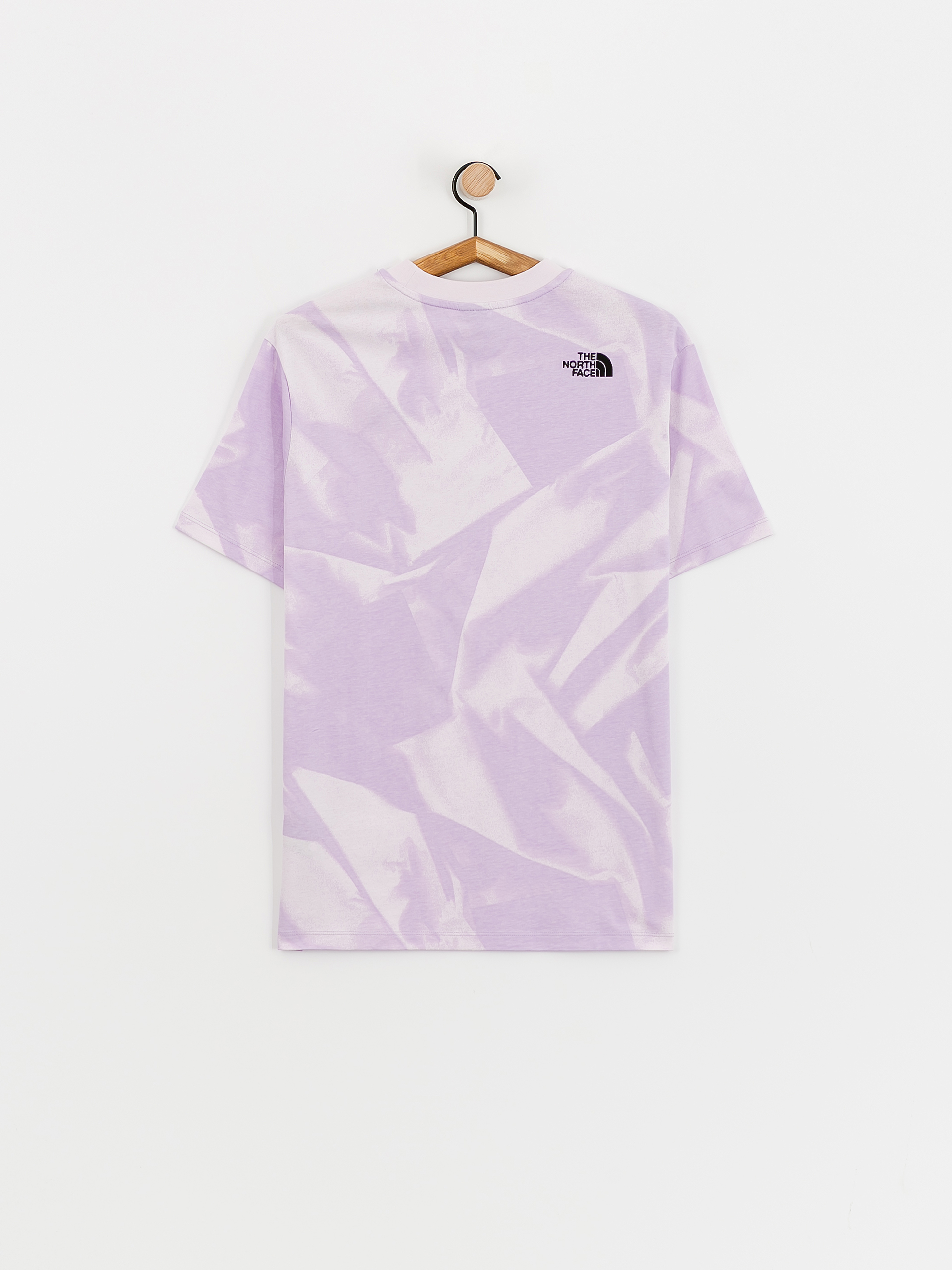 T-shirt The North Face Oversize Simple Dome Print Wmn (icy lilac garment fold)