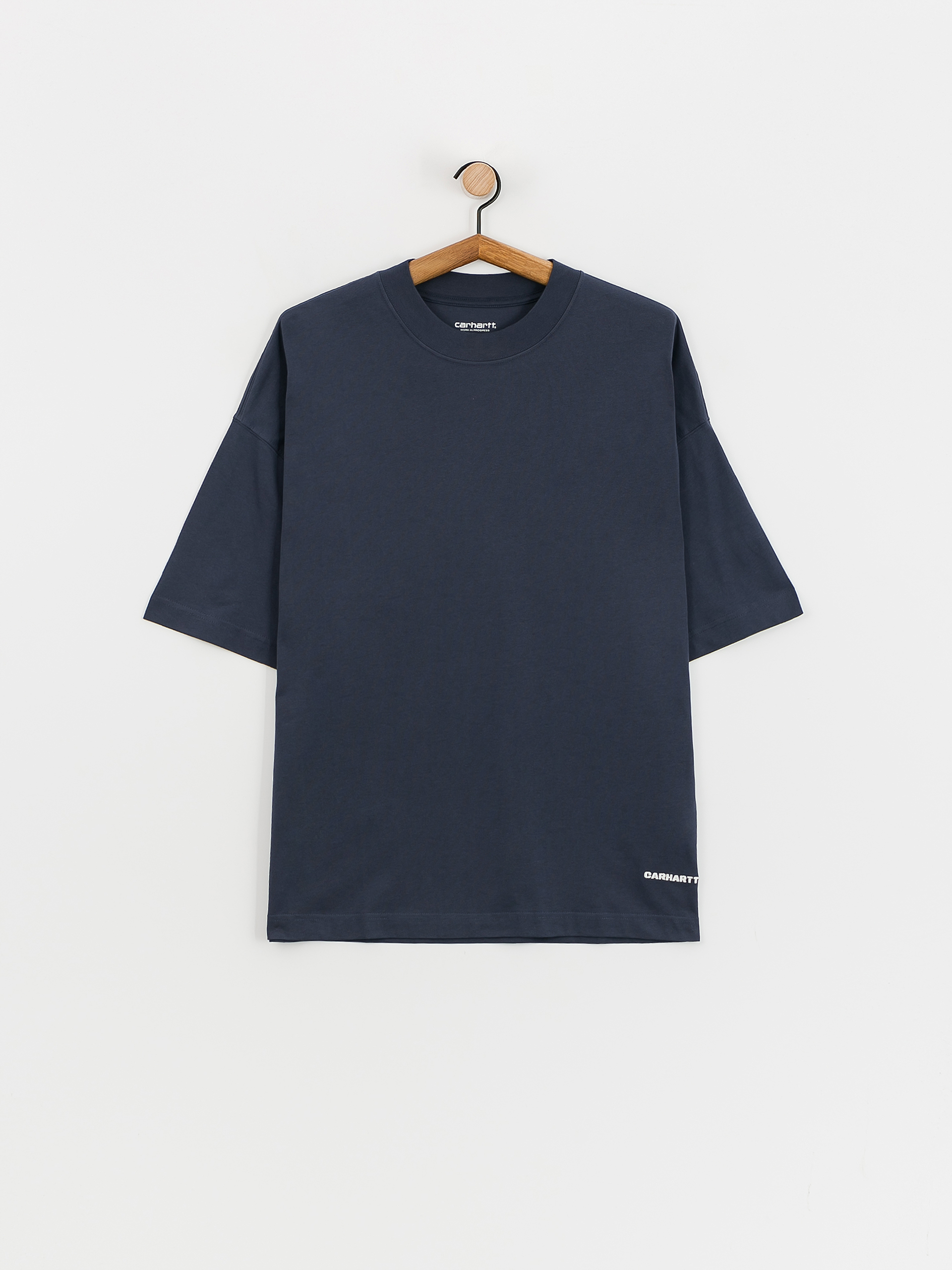 T-shirt Carhartt WIP Link Script (blue/white)
