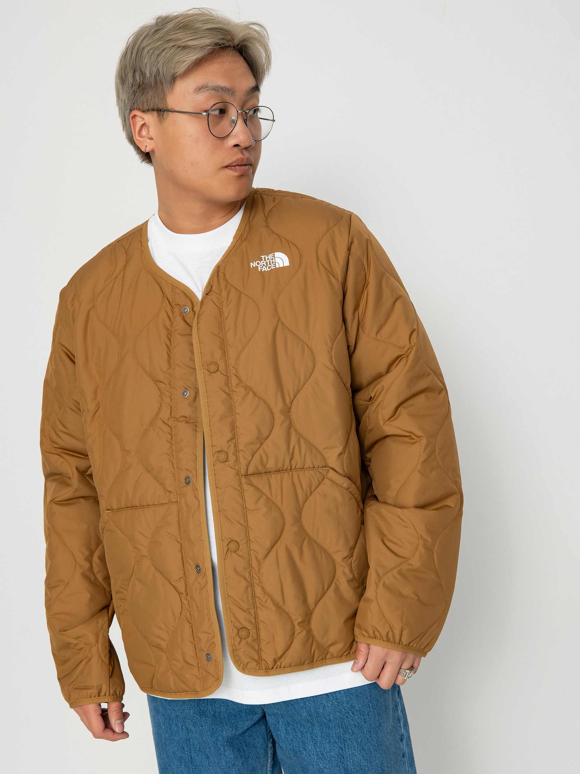 Kurtka The North Face Ampato Quilted Liner (utility brown/utility brn)