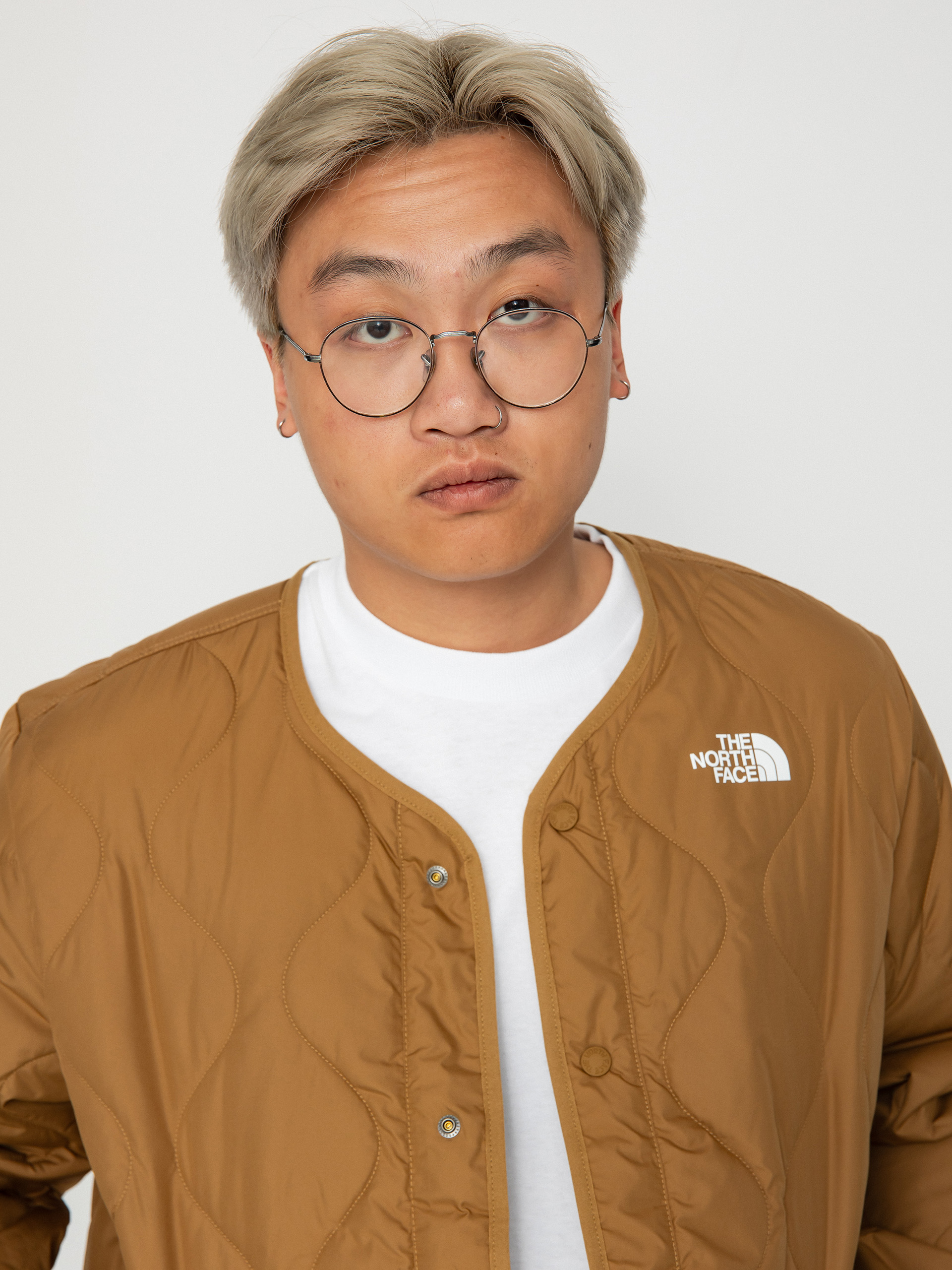 Kurtka The North Face Ampato Quilted Liner (utility brown/utility brn)