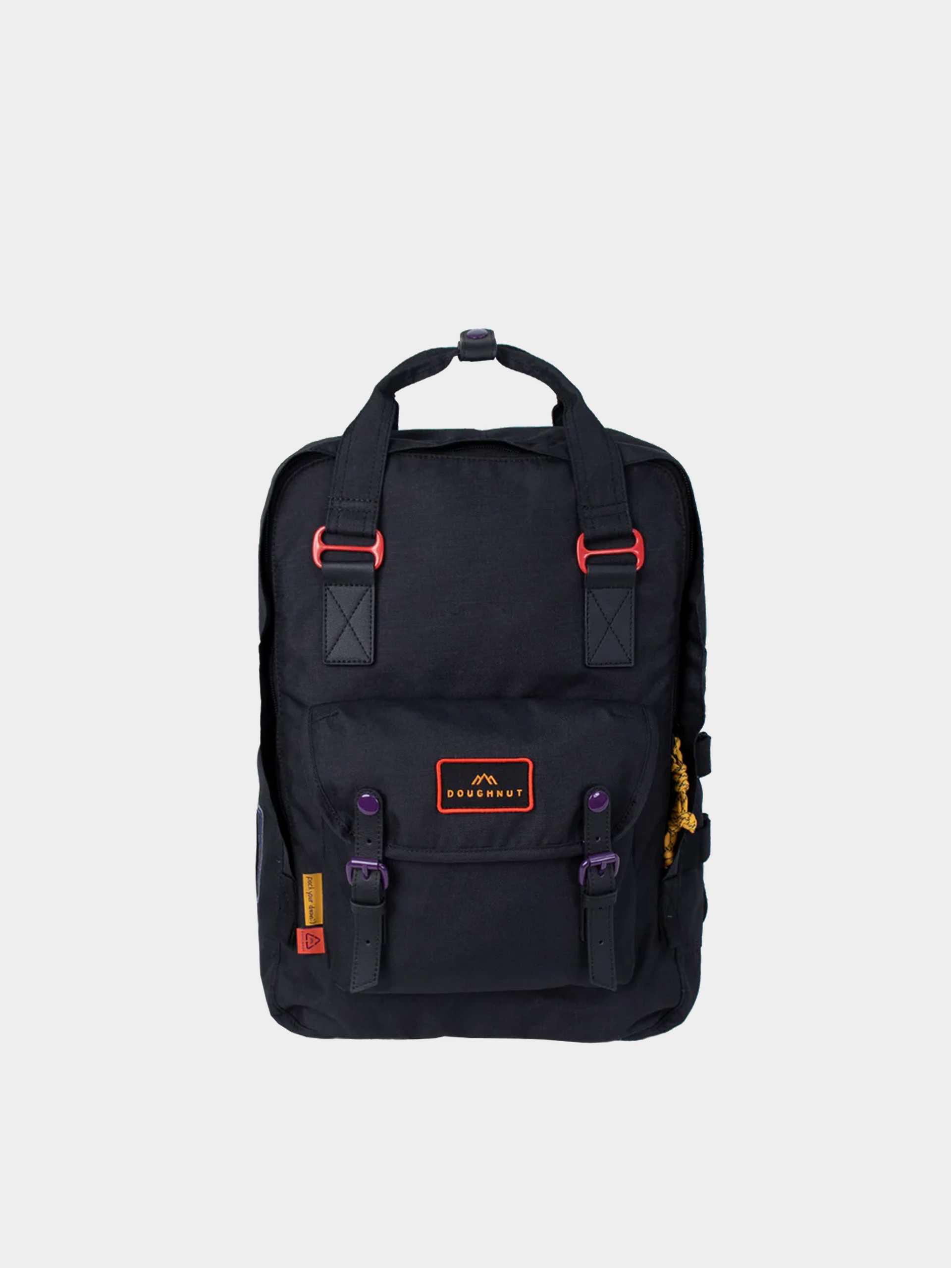 Plecak Doughnut Macaroon Large Happy Camper Series (black)