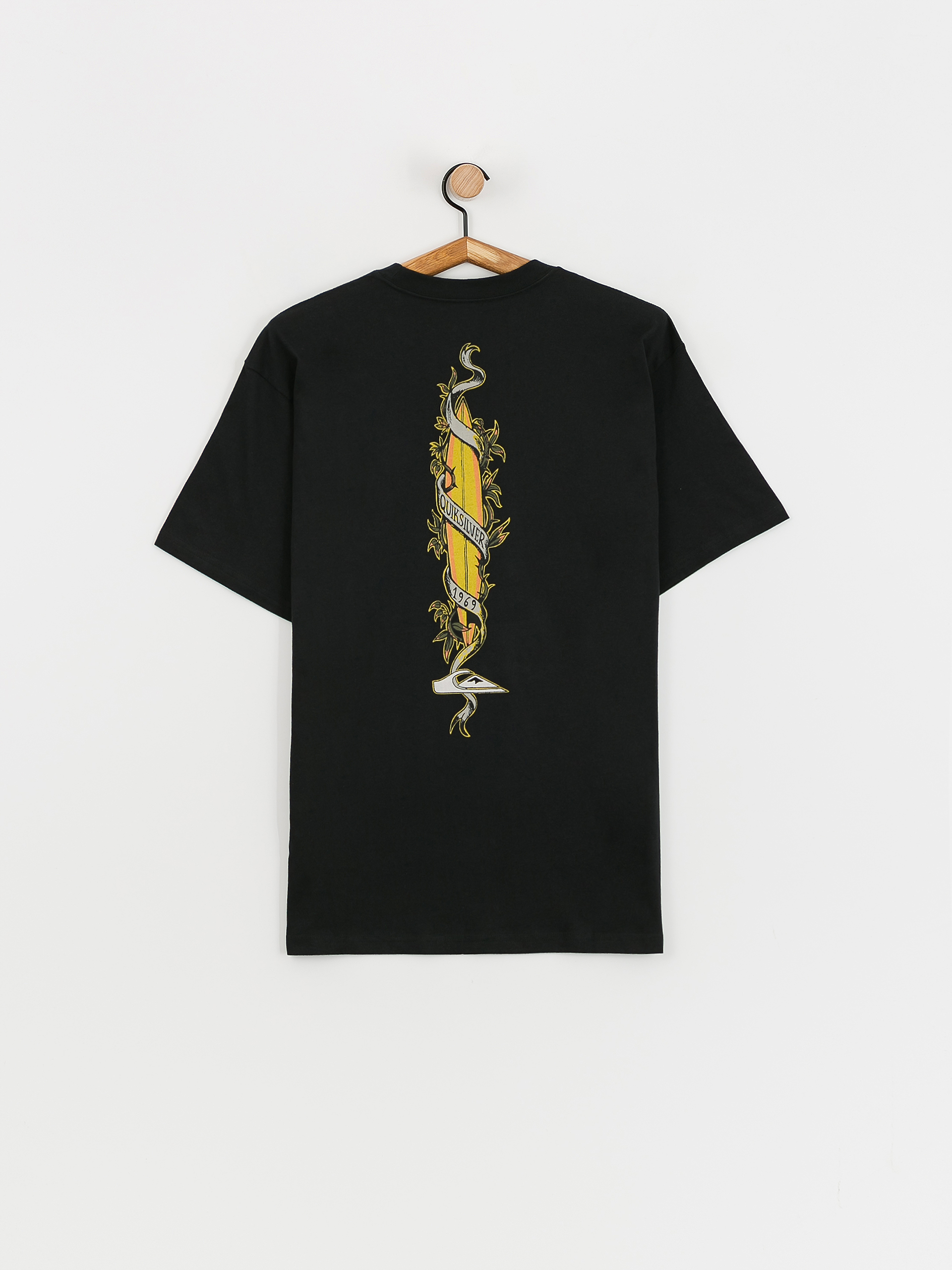 T-shirt Quiksilver Step Up Mor (black)
