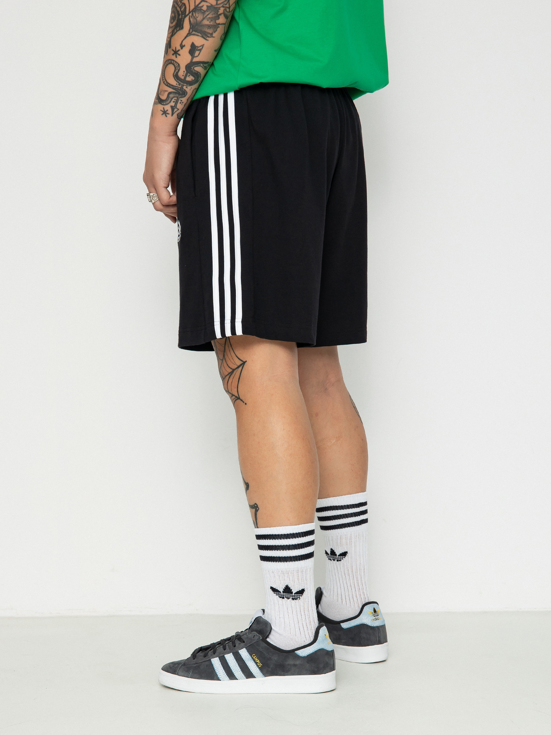 Szorty adidas Originals 3S Sj 7 (black/white)