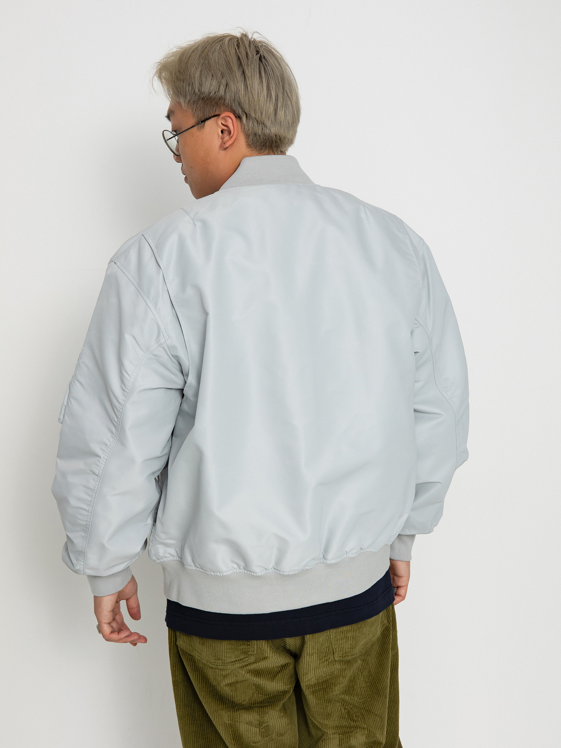 Kurtka Carhartt WIP Otley Bomber (sonic silver)