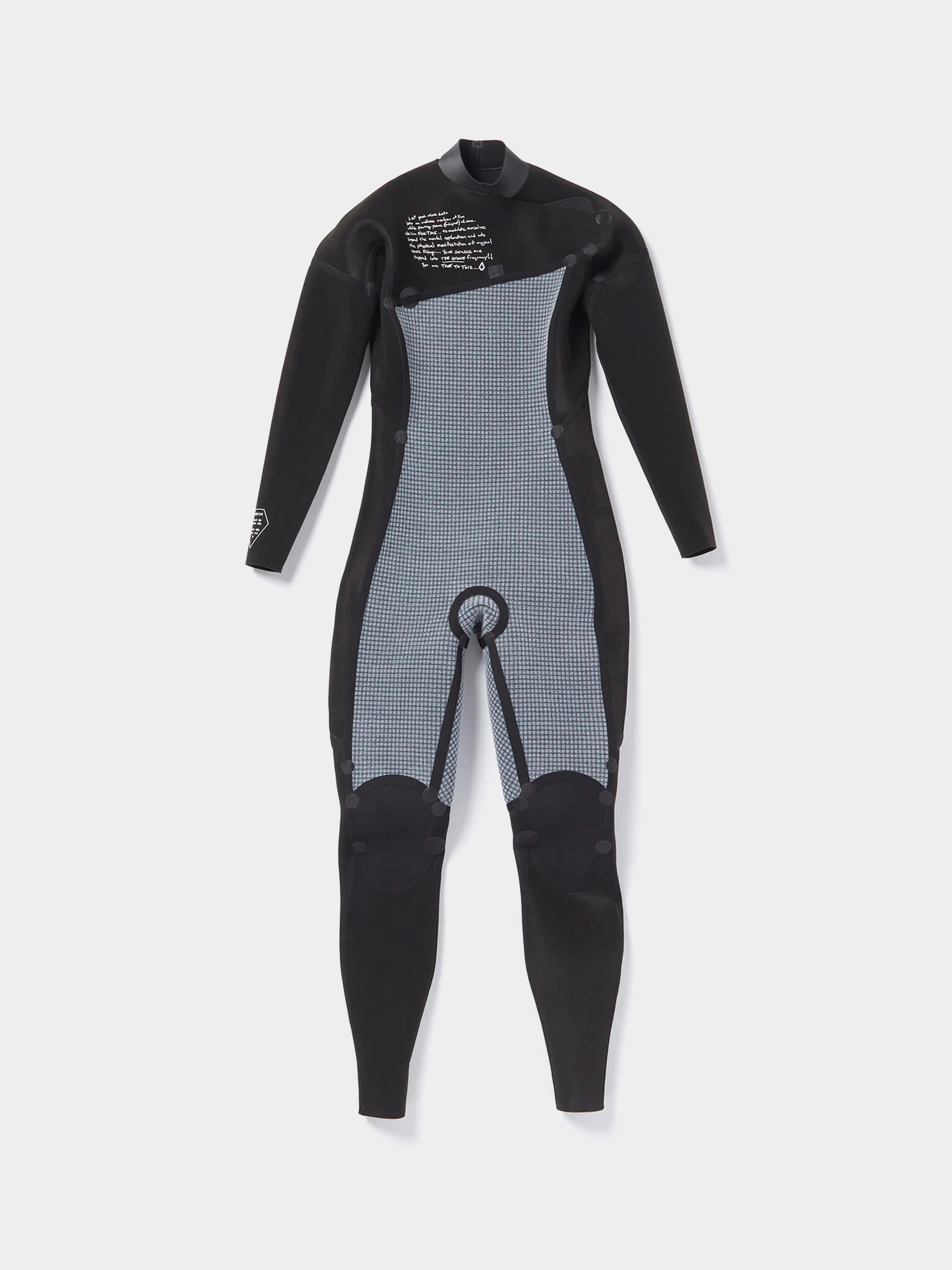 Pianka Volcom 4/3Mm Chest Zip Fullsuit Wmn (black)