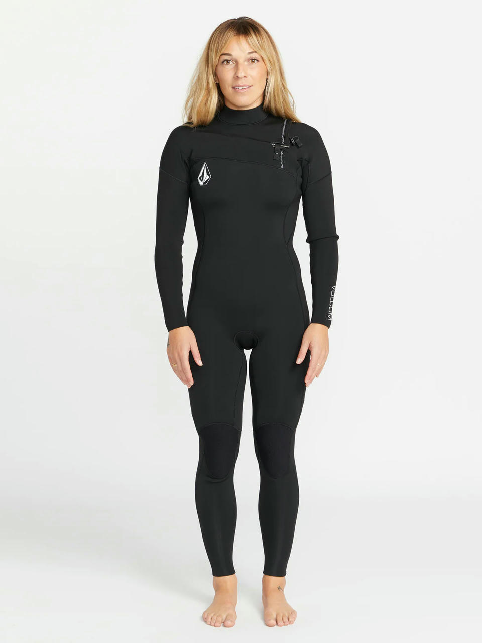 Pianka Volcom 4/3Mm Chest Zip Fullsuit Wmn (black)