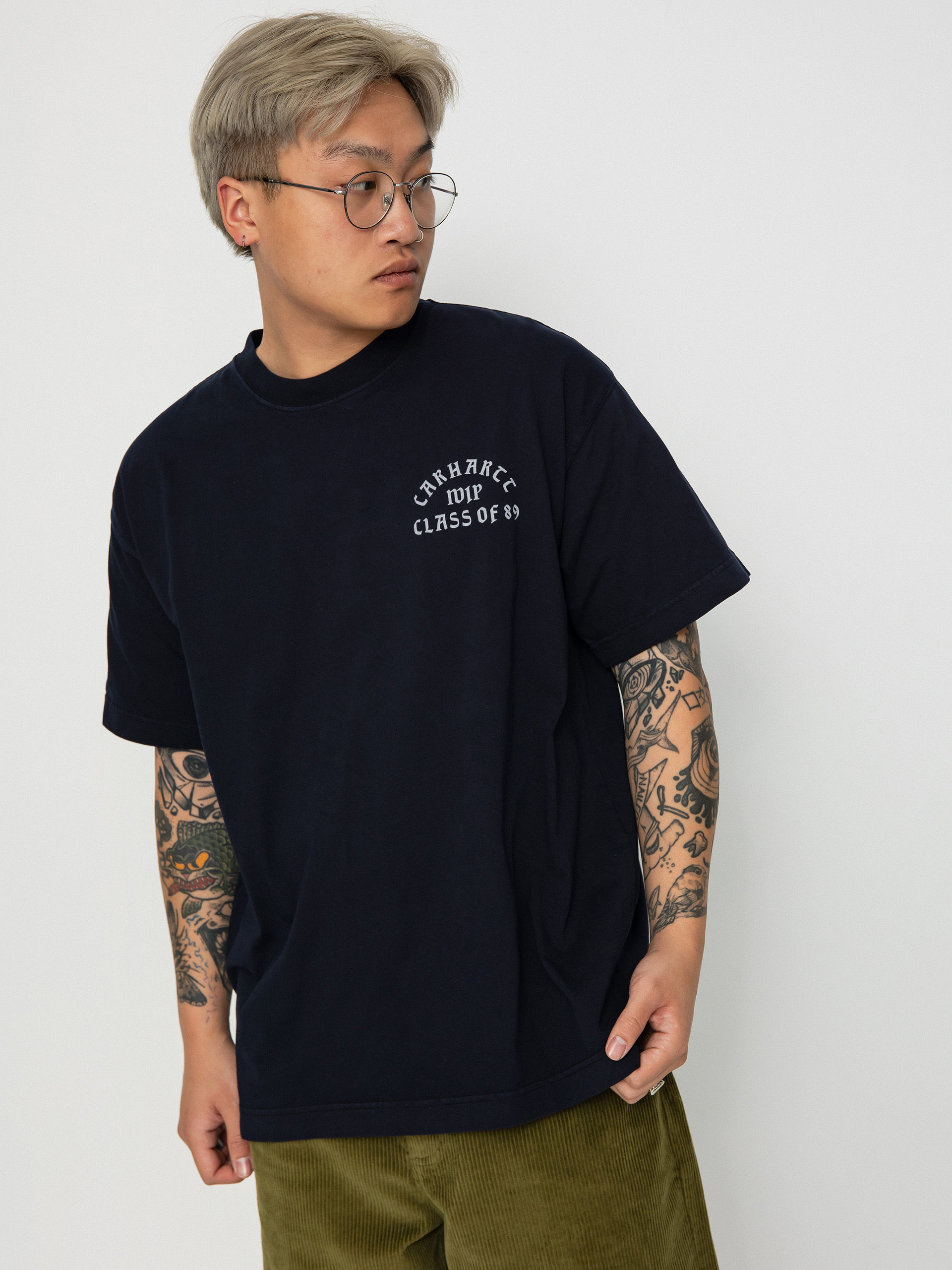 T-shirt Carhartt WIP Class of 89 (dark navy/white)