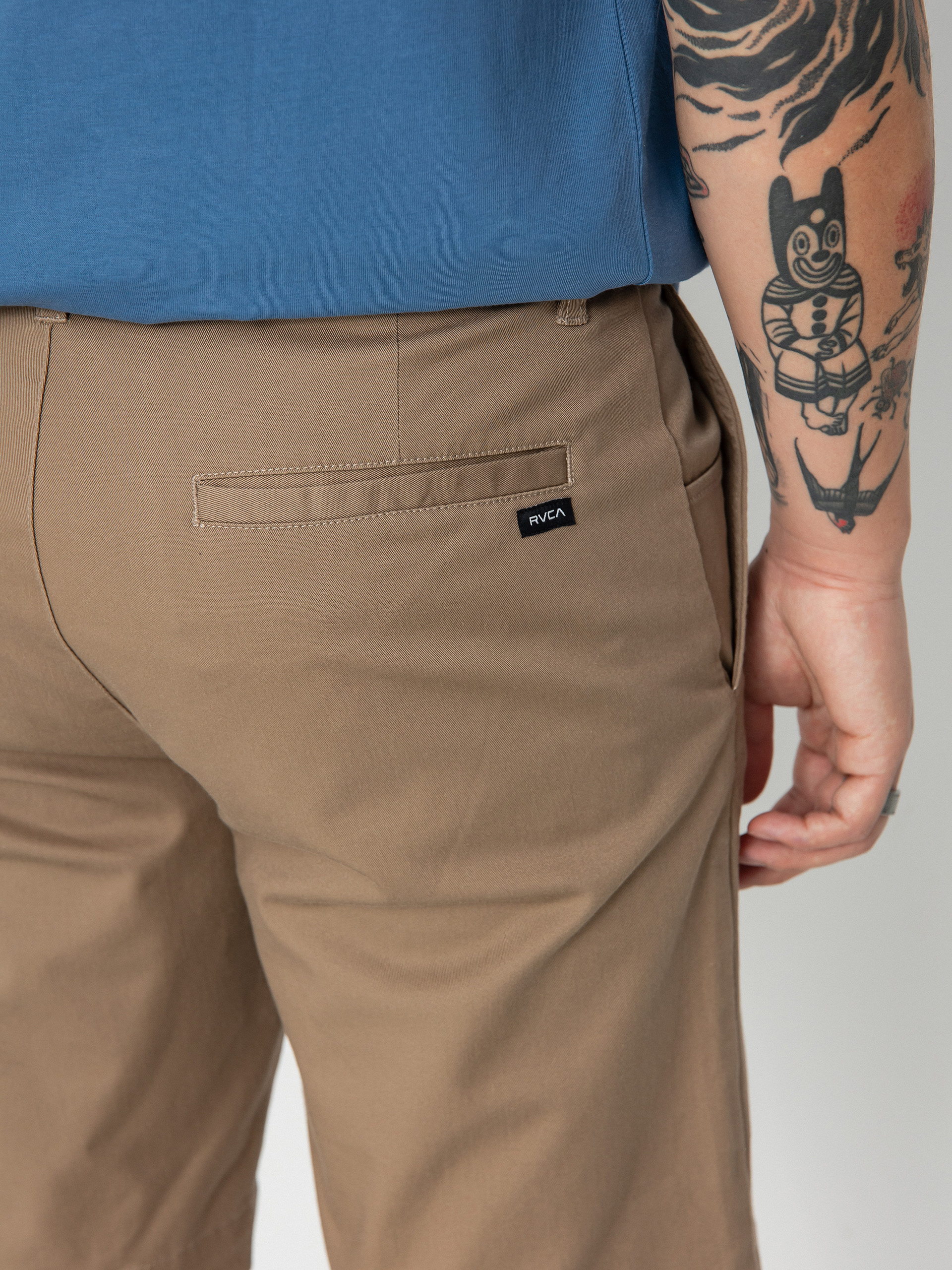 Szorty RVCA Weekend Stretch (dark khaki)