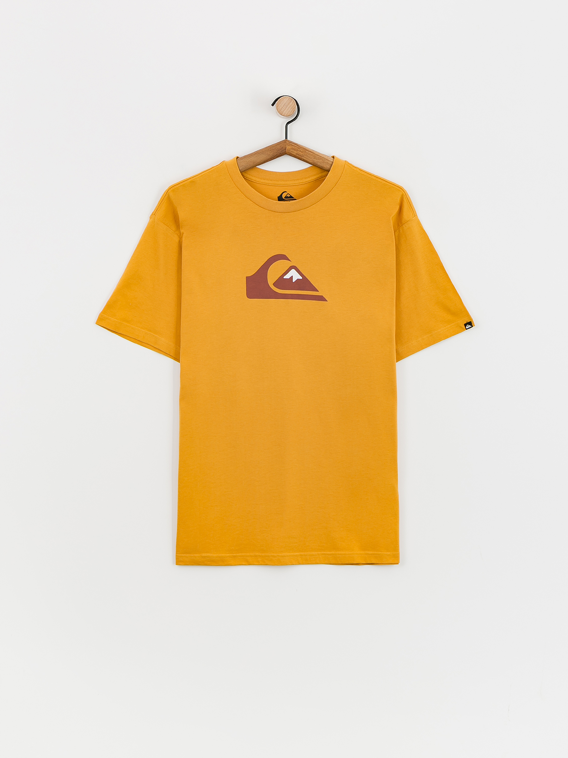 T-shirt Quiksilver Comp Logo (mustard)