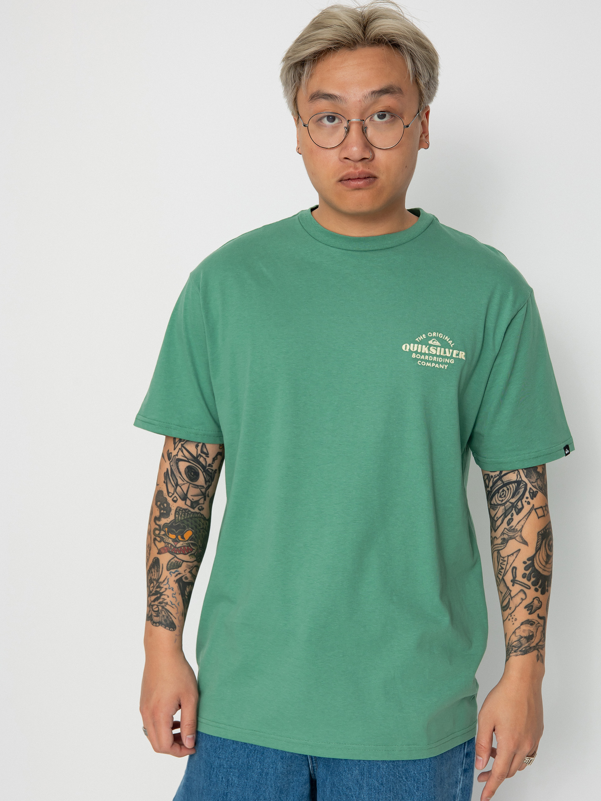 T-shirt Quiksilver Tradesmith (frosty spruce)