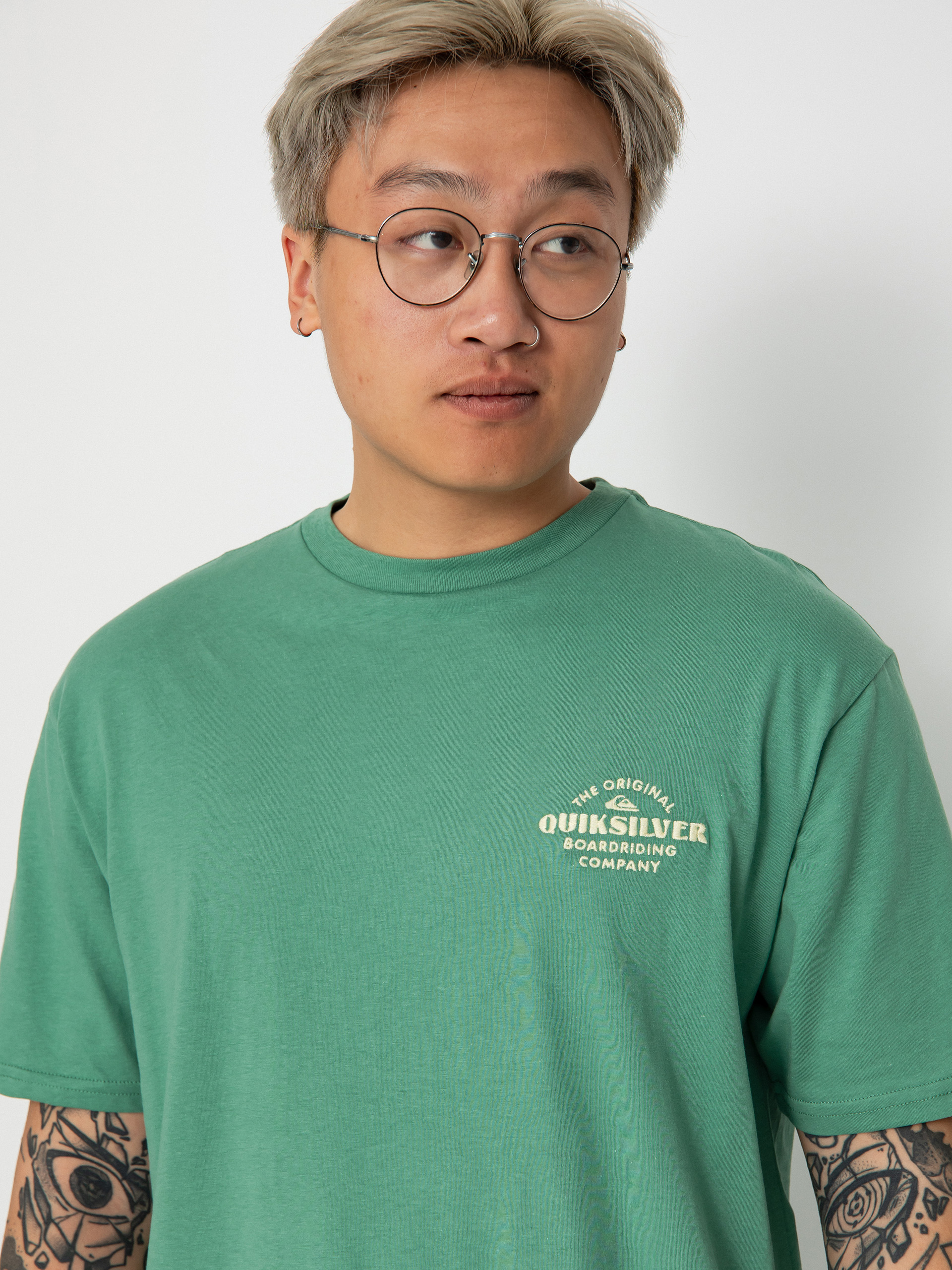 T-shirt Quiksilver Tradesmith (frosty spruce)