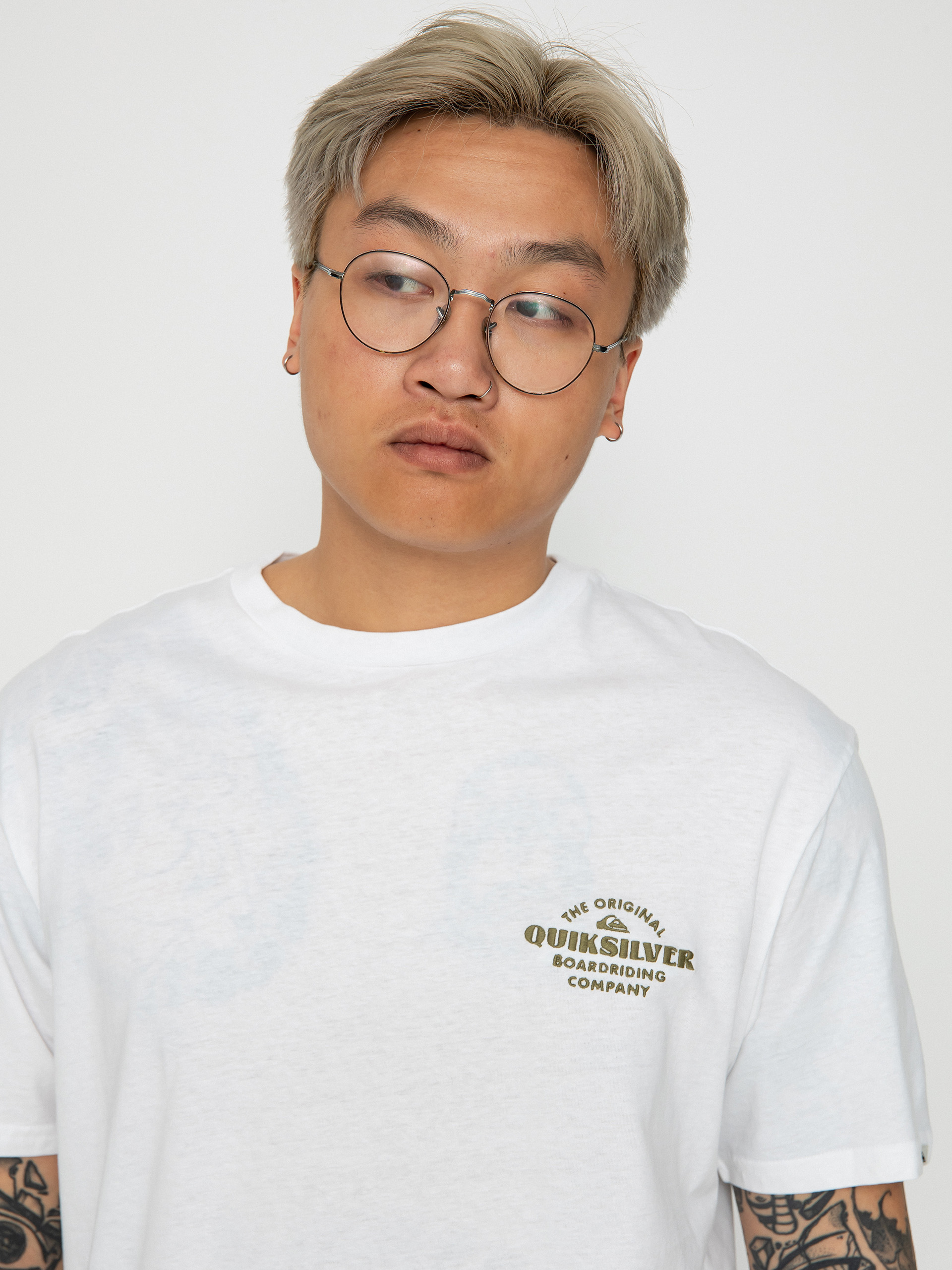 T-shirt Quiksilver Tradesmith (white)