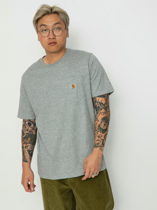 T-shirt Carhartt WIP Pocket (grey heather)