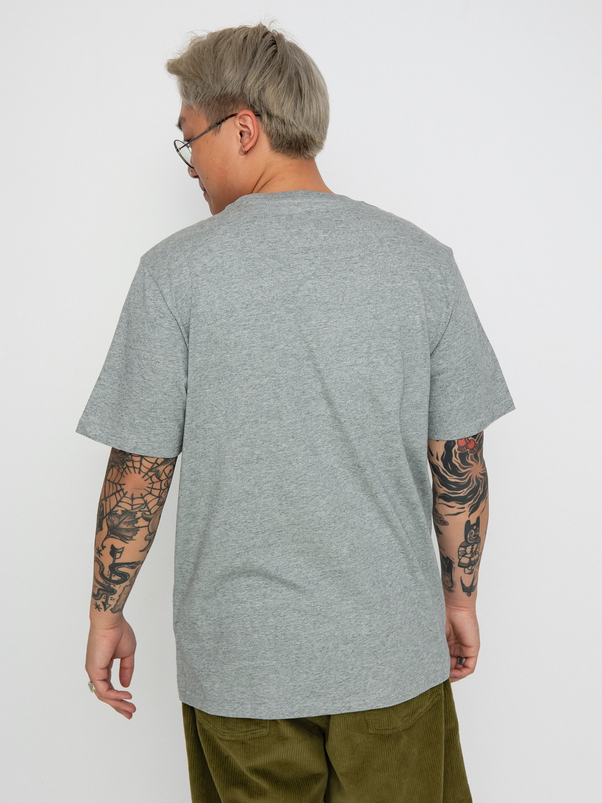T-shirt Carhartt WIP Pocket (grey heather)