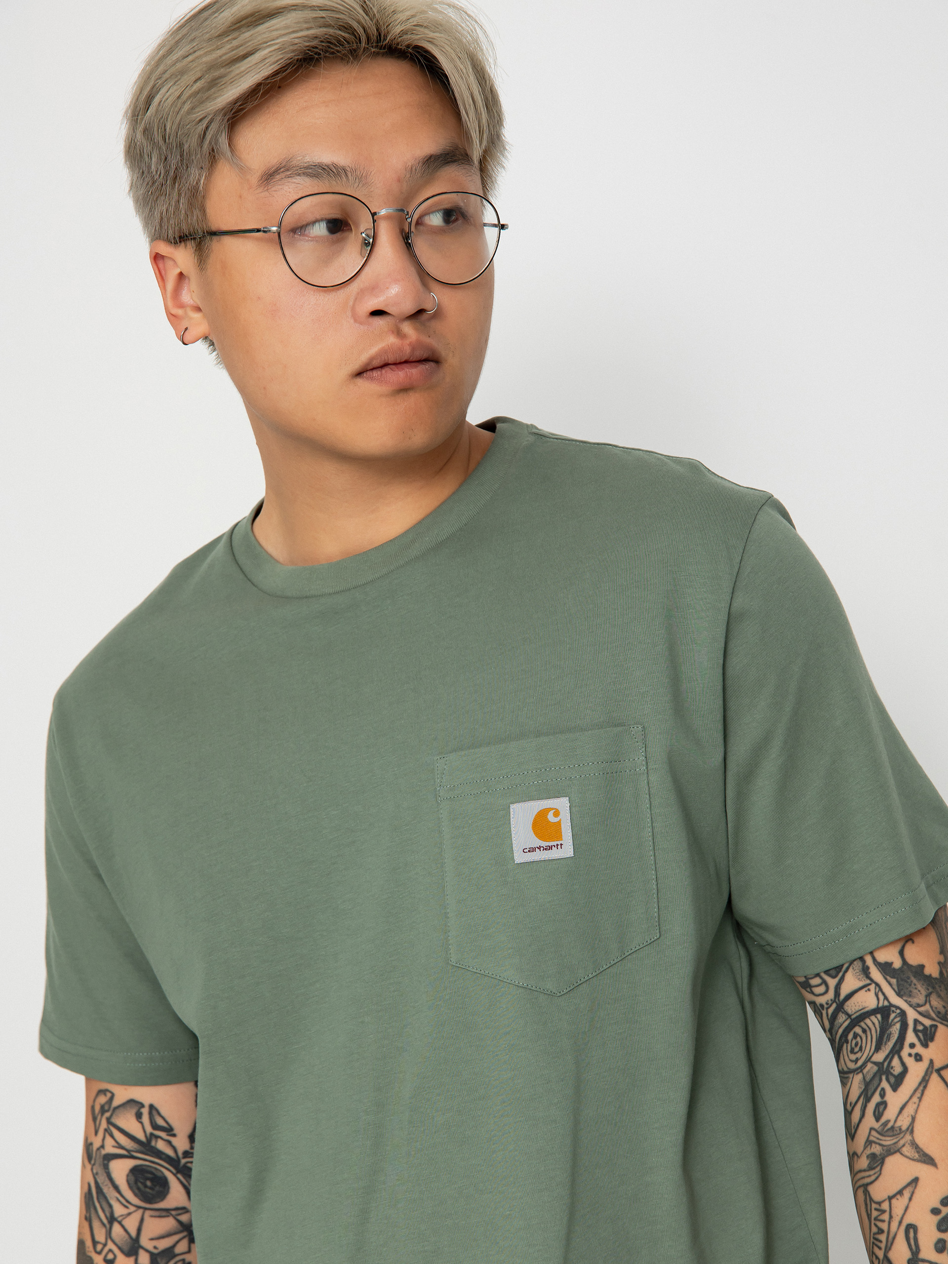 T-shirt Carhartt WIP Pocket (park)