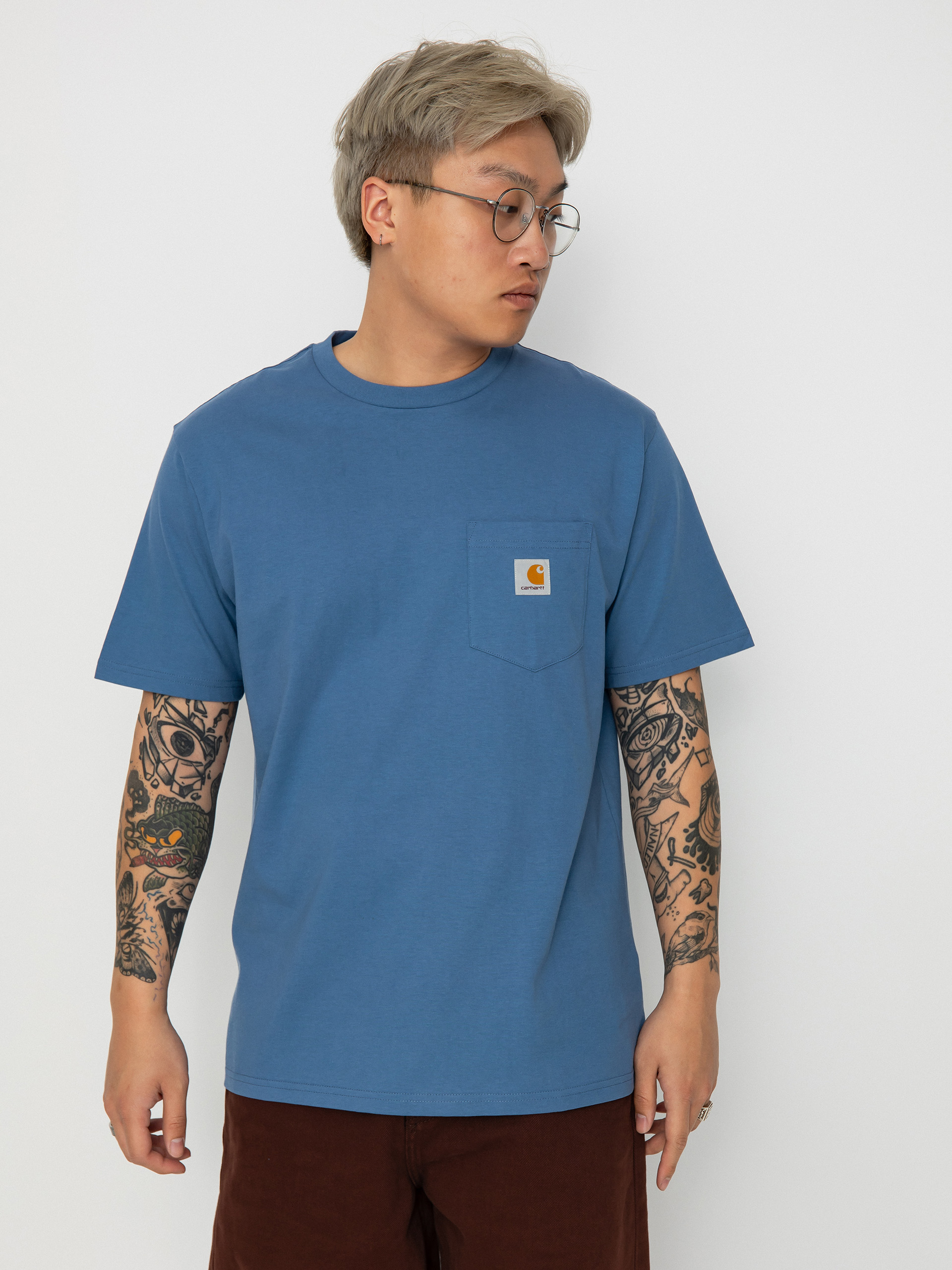 T-shirt Carhartt WIP Pocket (sorrent)