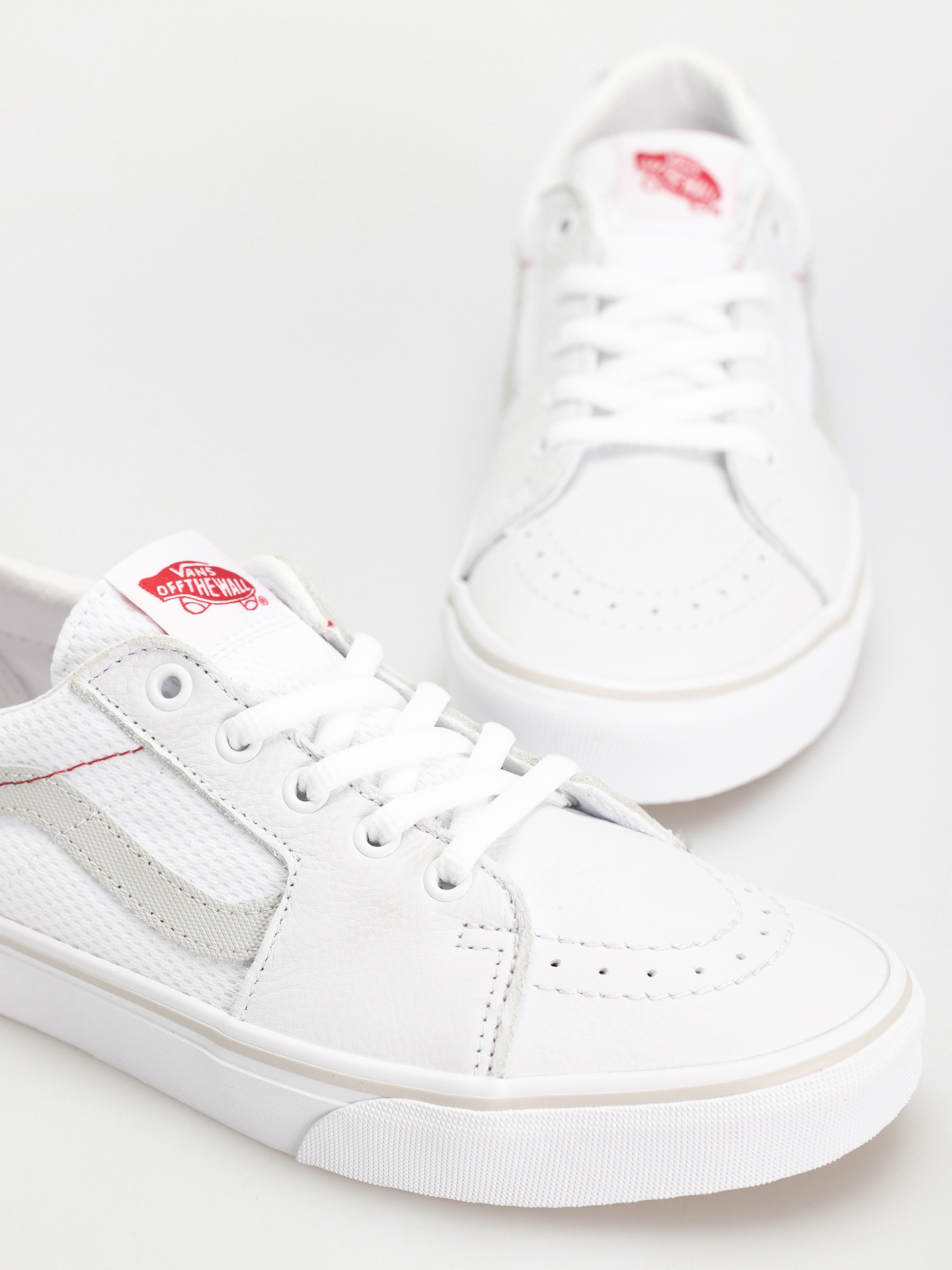 Buty Vans Sk8 Low (retro skate white/red)
