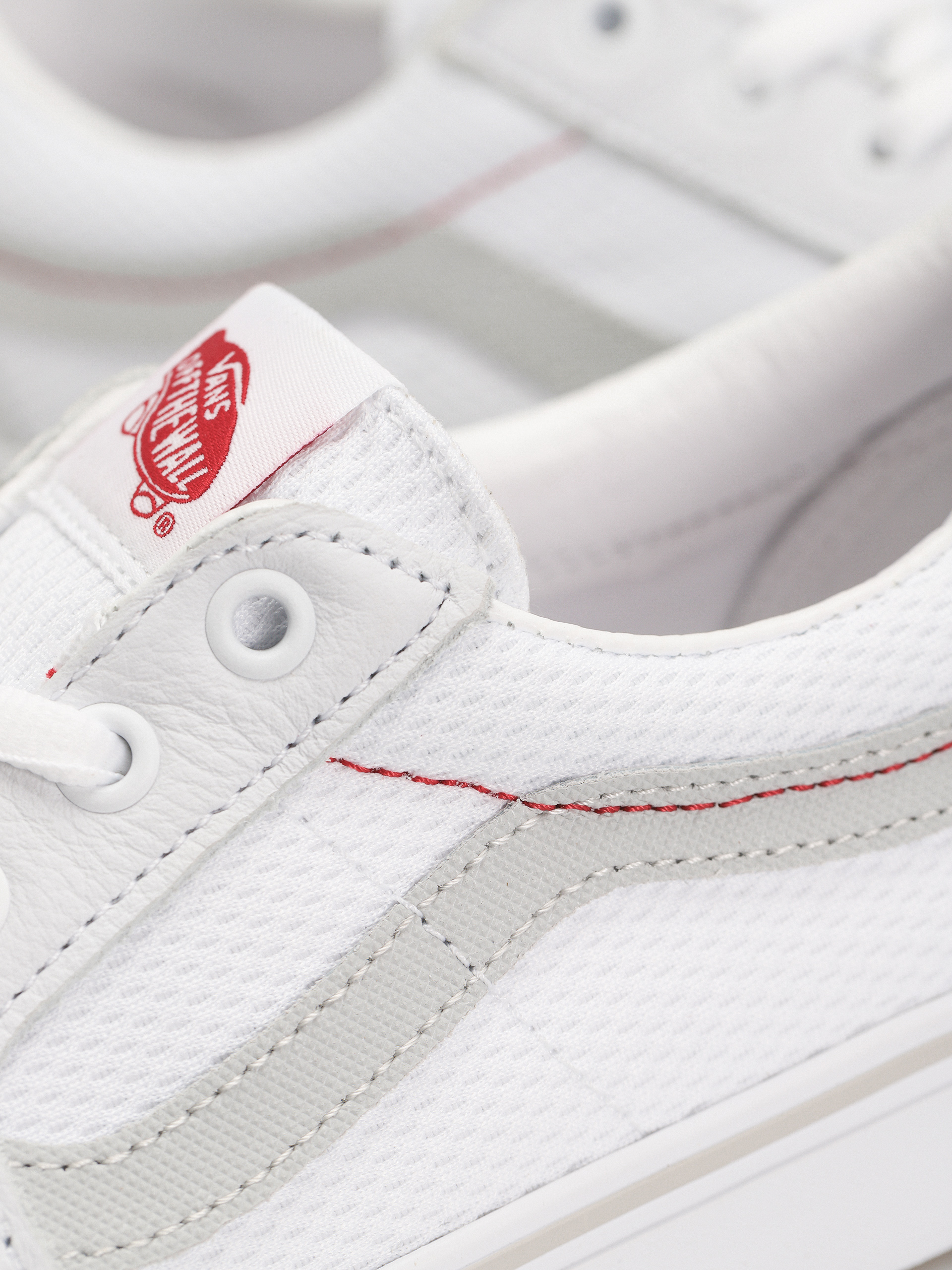 Buty Vans Sk8 Low (retro skate white/red)