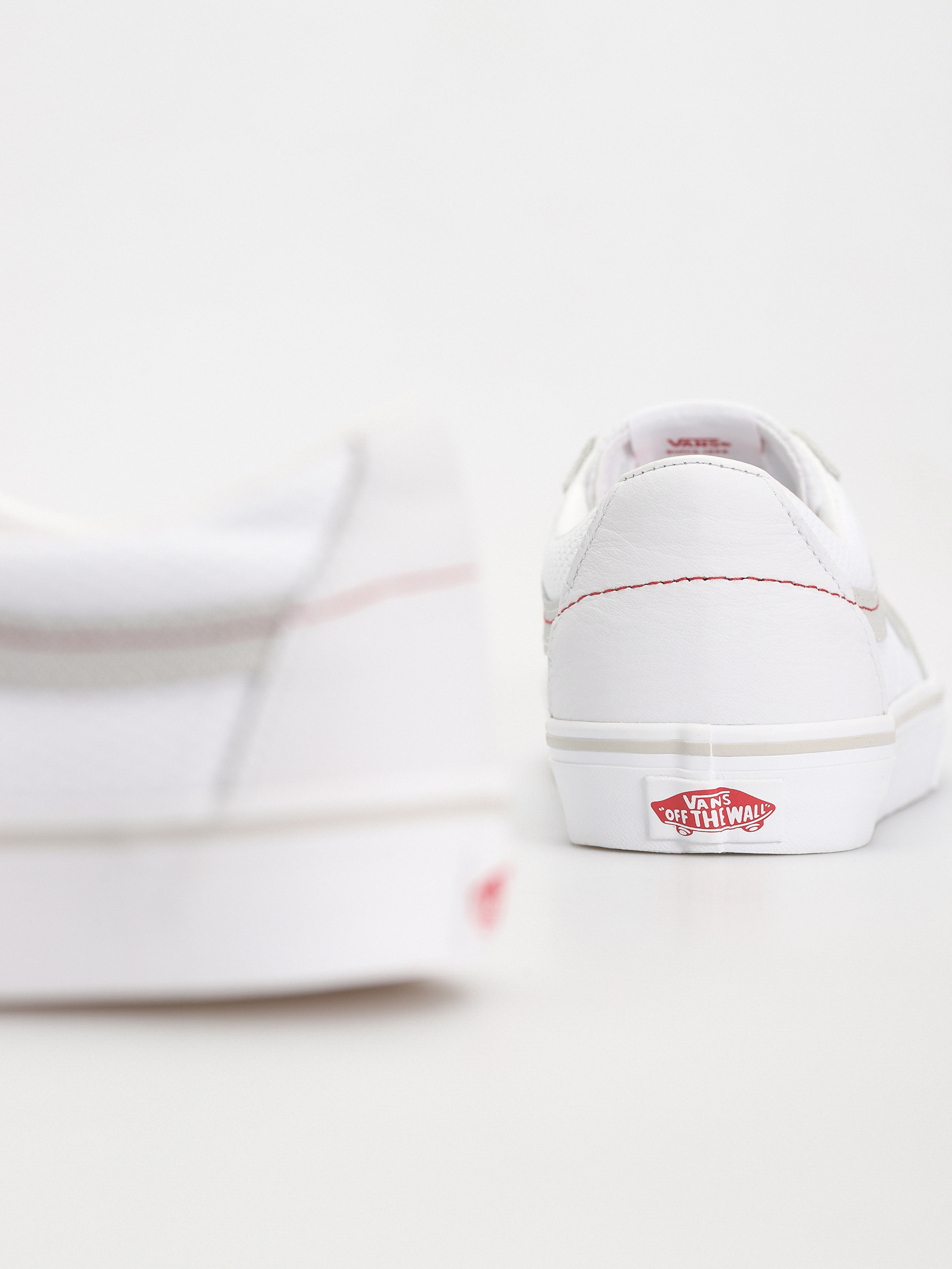 Buty Vans Sk8 Low (retro skate white/red)