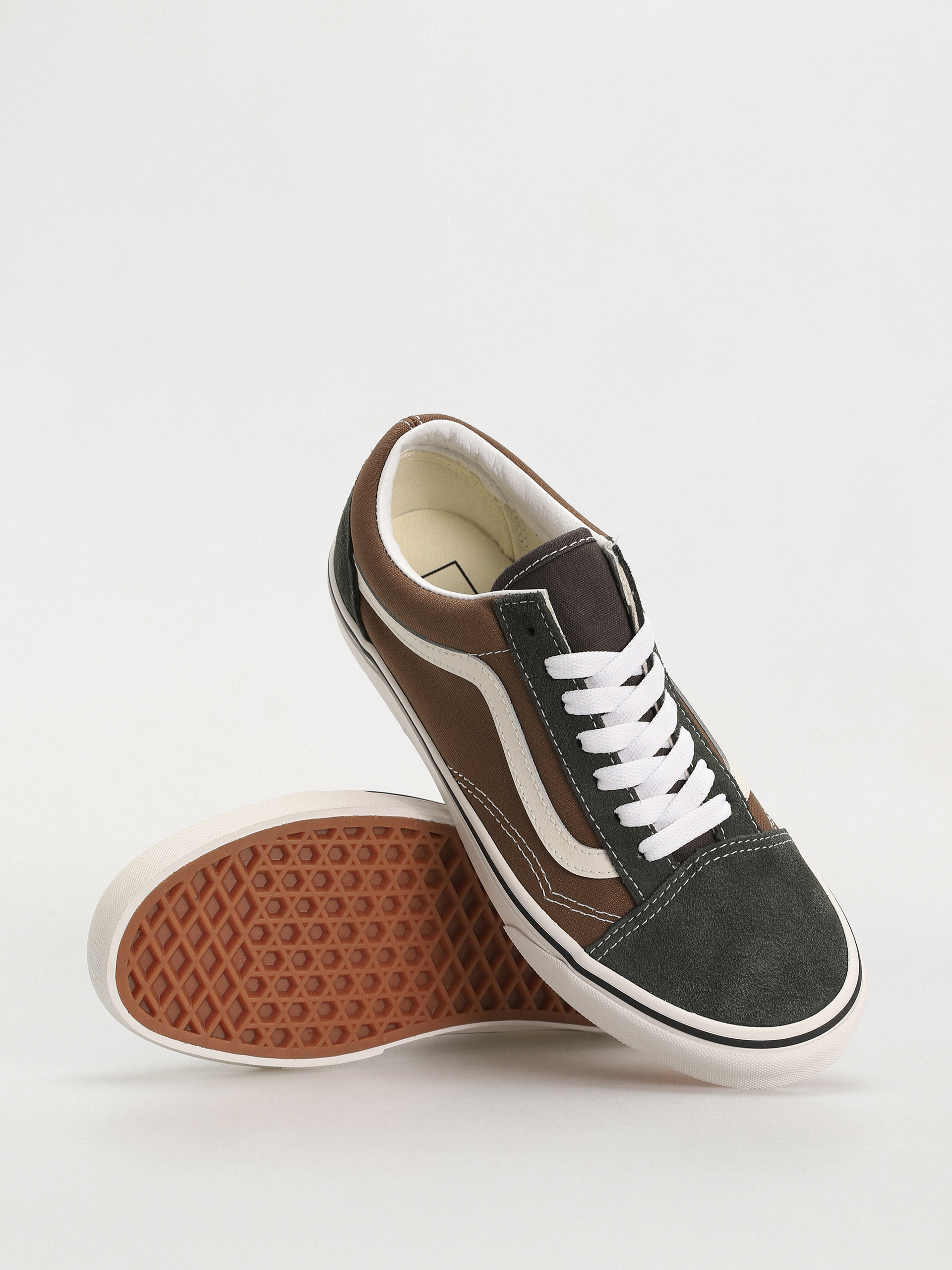 Buty Vans Old Skool (canvas/suede pop brown/multi)