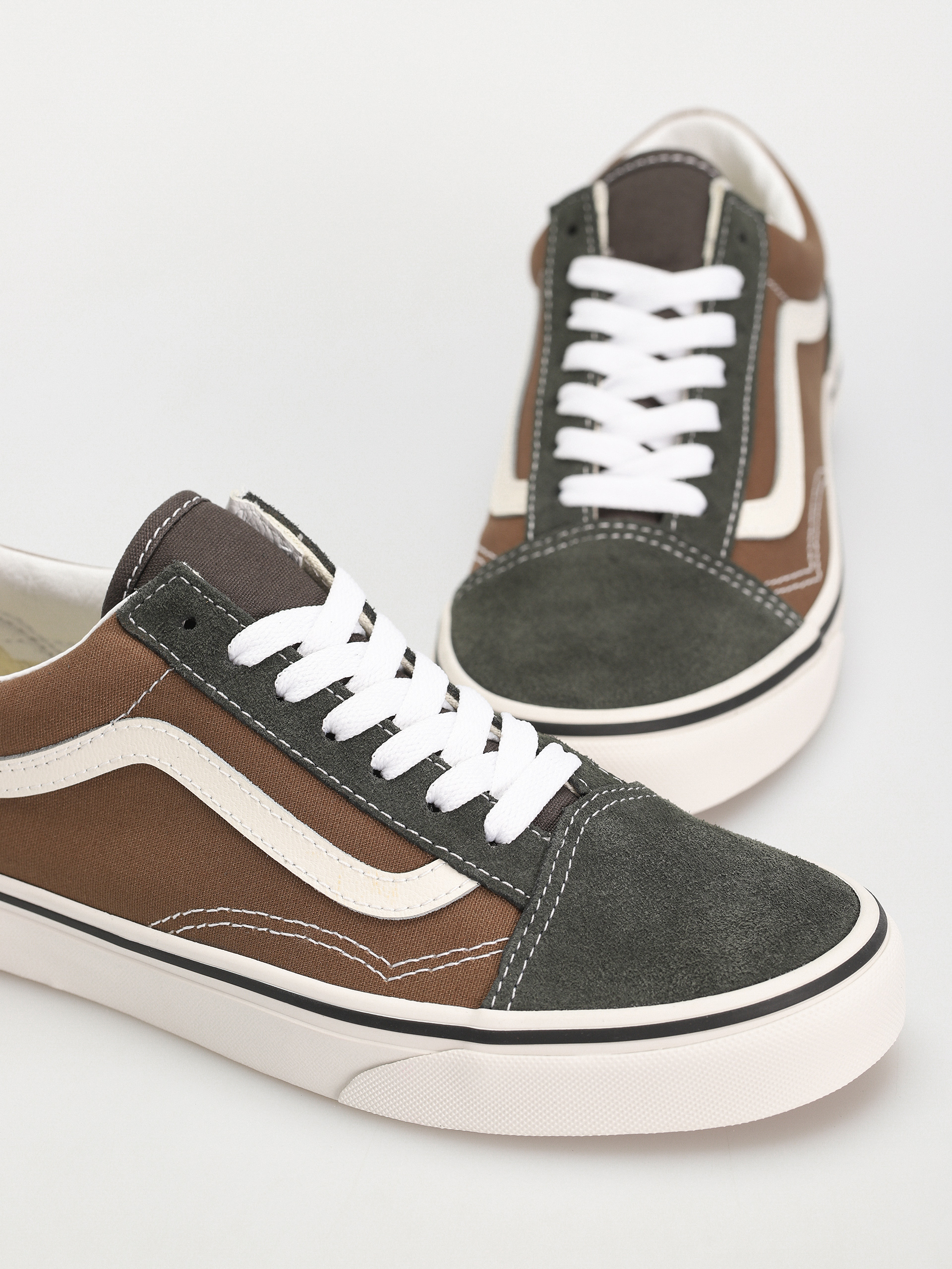 Buty Vans Old Skool (canvas/suede pop brown/multi)