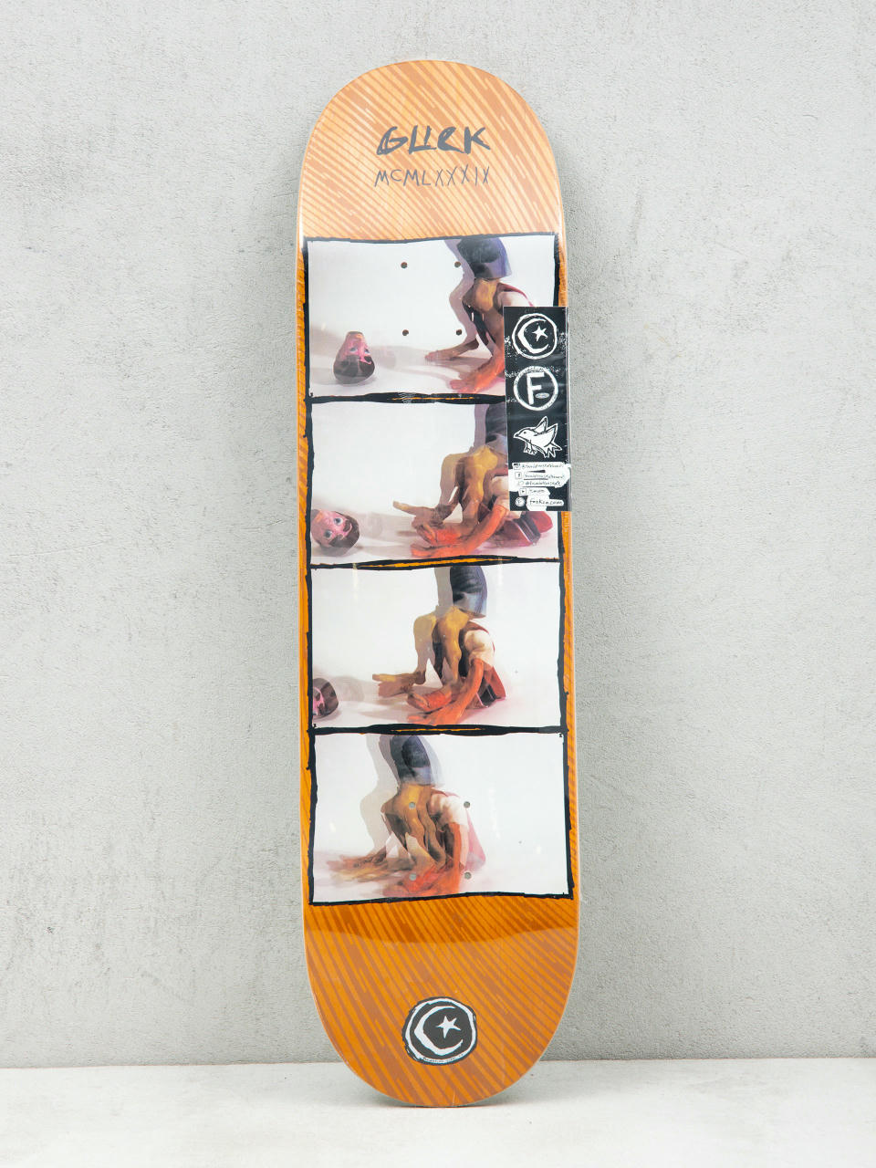 Deck Foundation Glick Head Roll (orange)