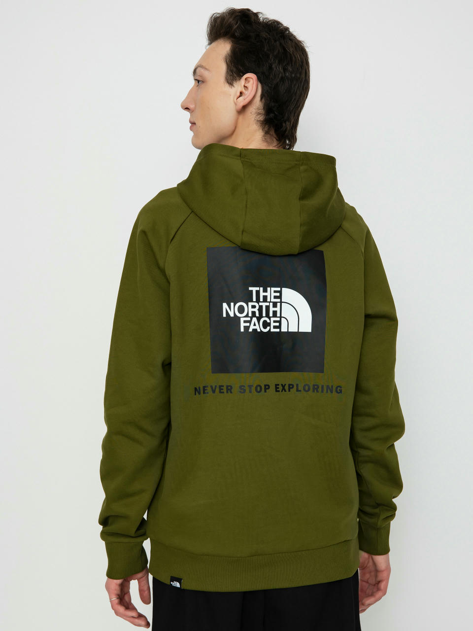 Bluza z kapturem The North Face Raglan Redbox HD (forest olive)