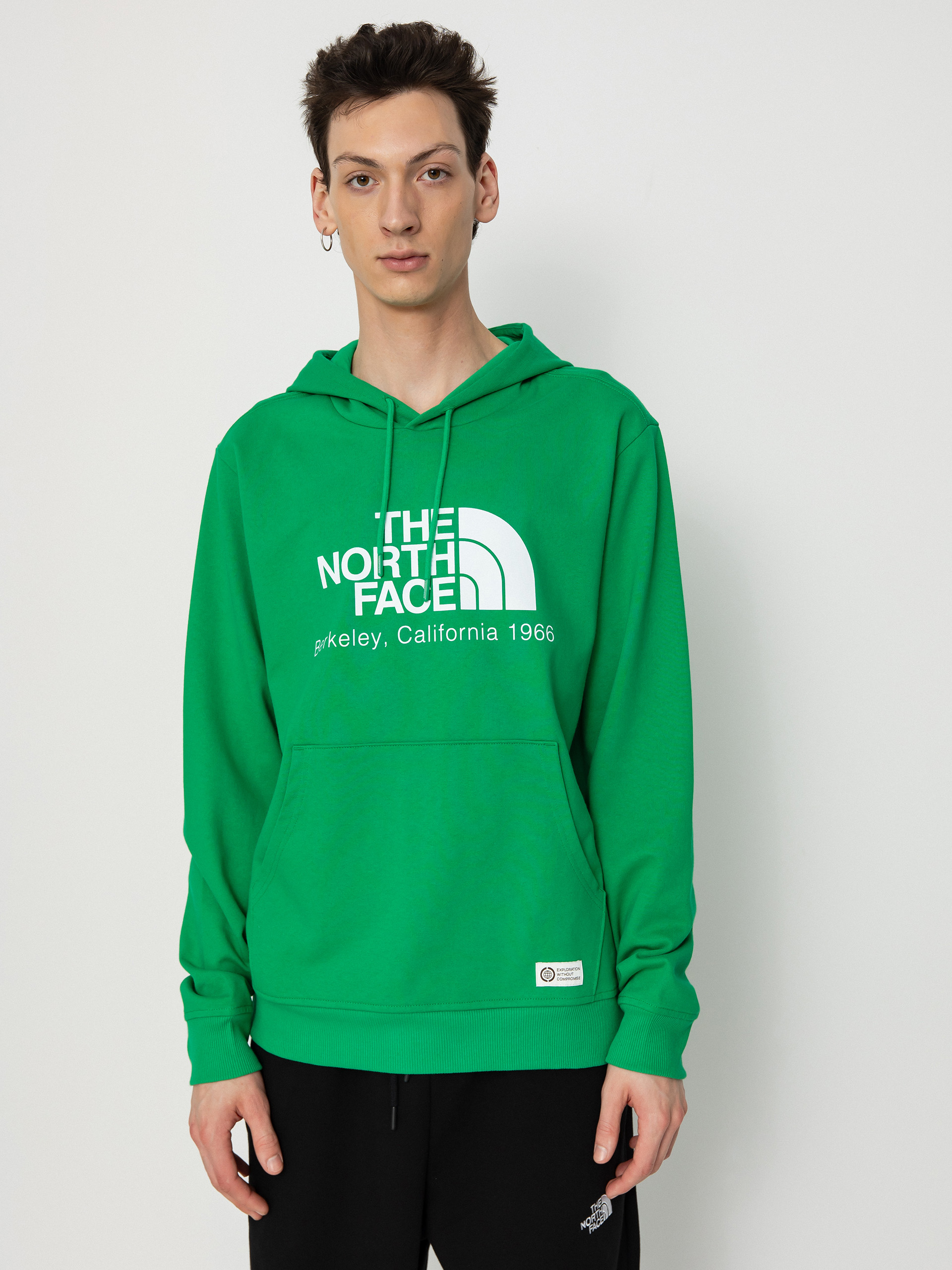 Bluza z kapturem The North Face Berkeley California HD (optic emerald)