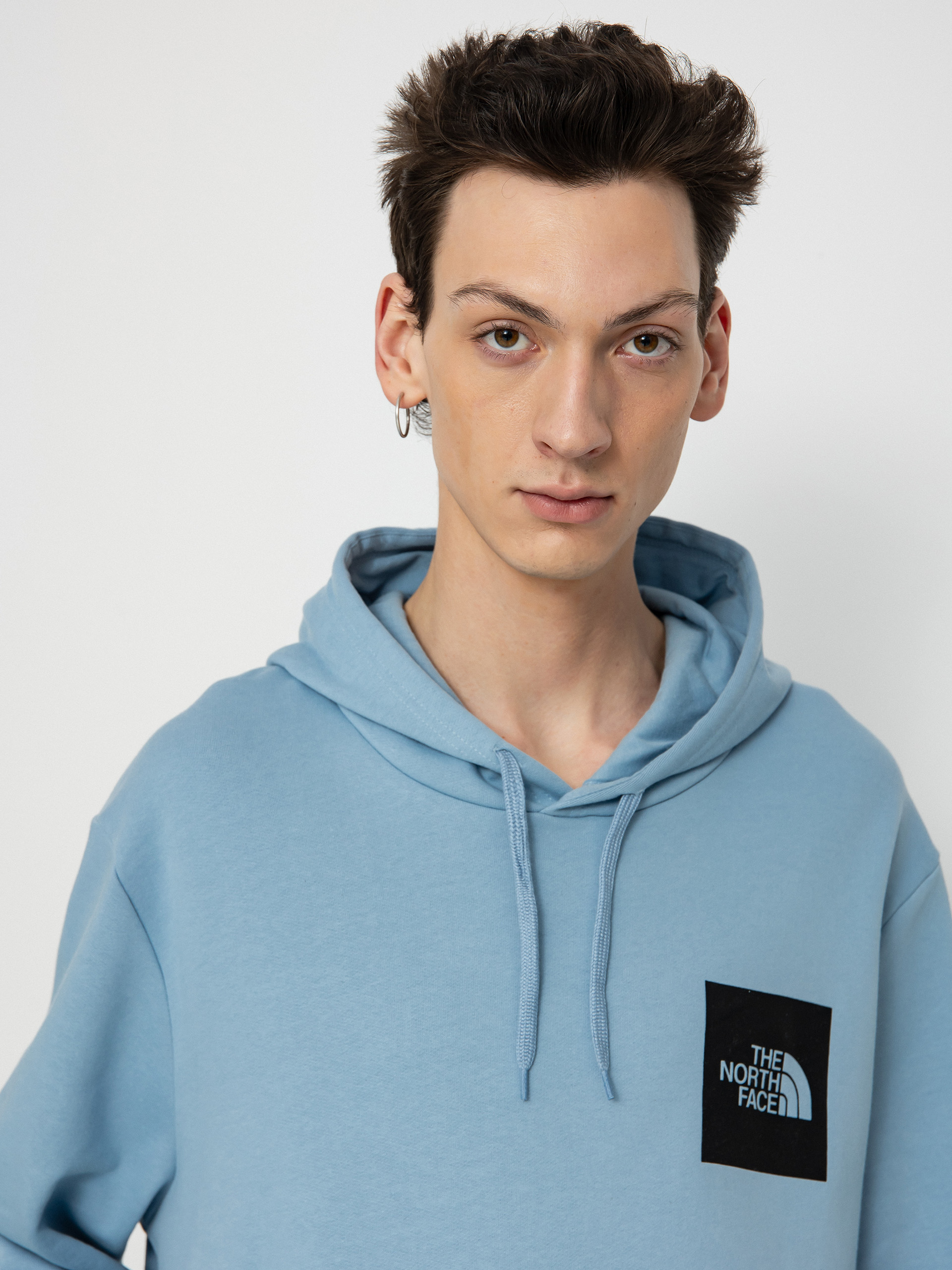 Bluza z kapturem The North Face Fine HD (steel blue)