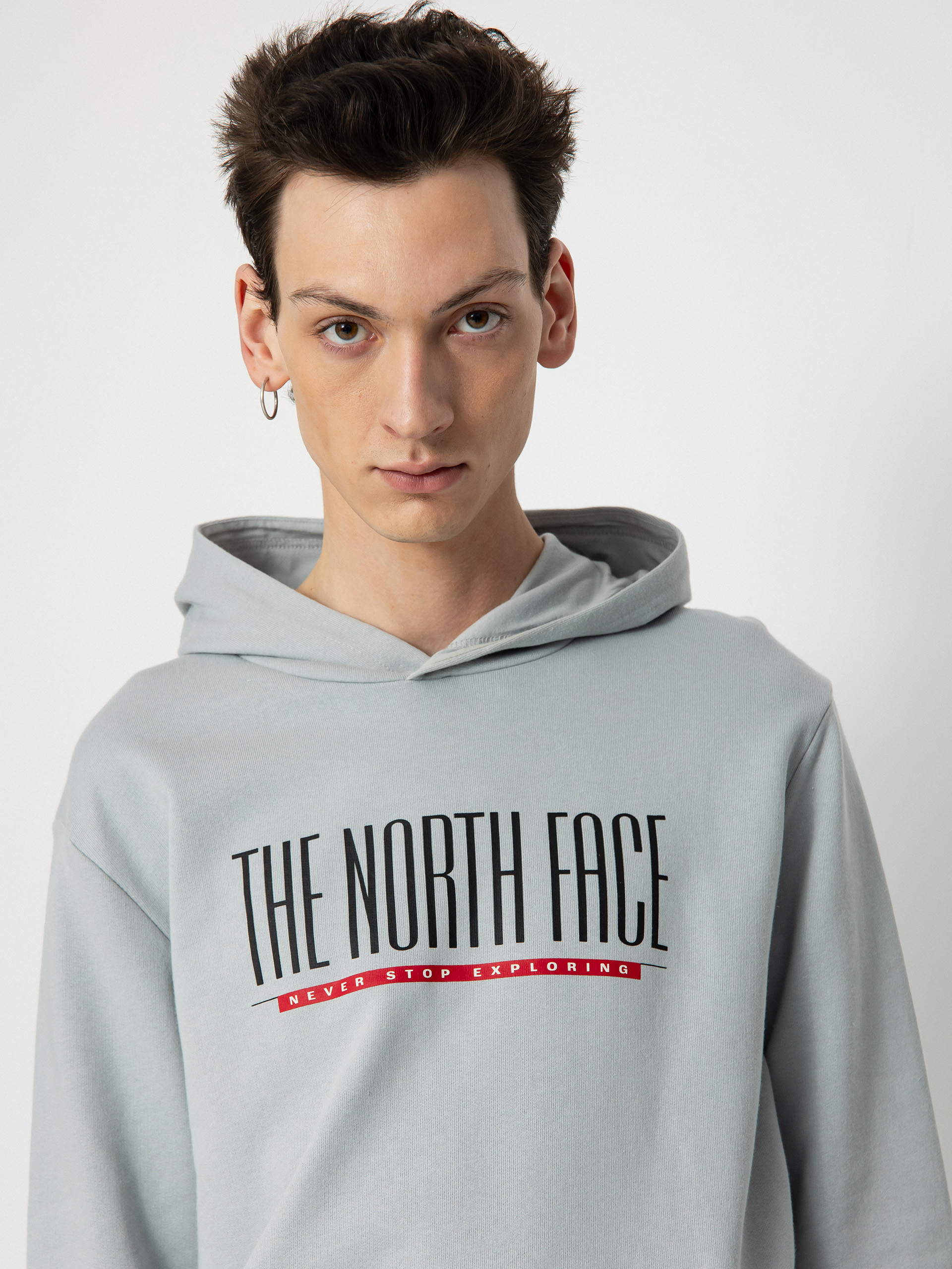 Bluza z kapturem The North Face Tnf Est 1966 HD (high rise grey)