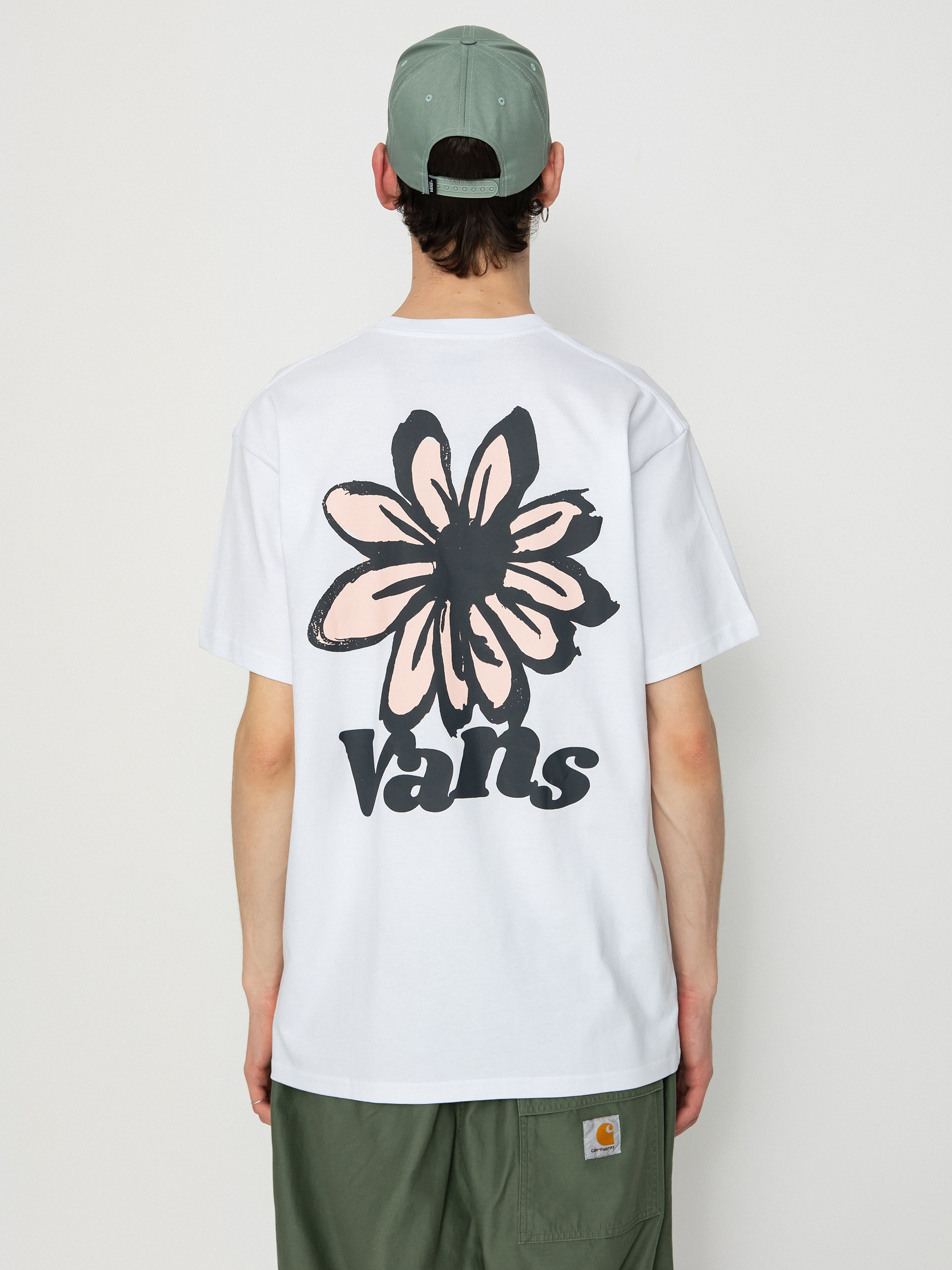 T-shirt Vans Brush Petal (white)