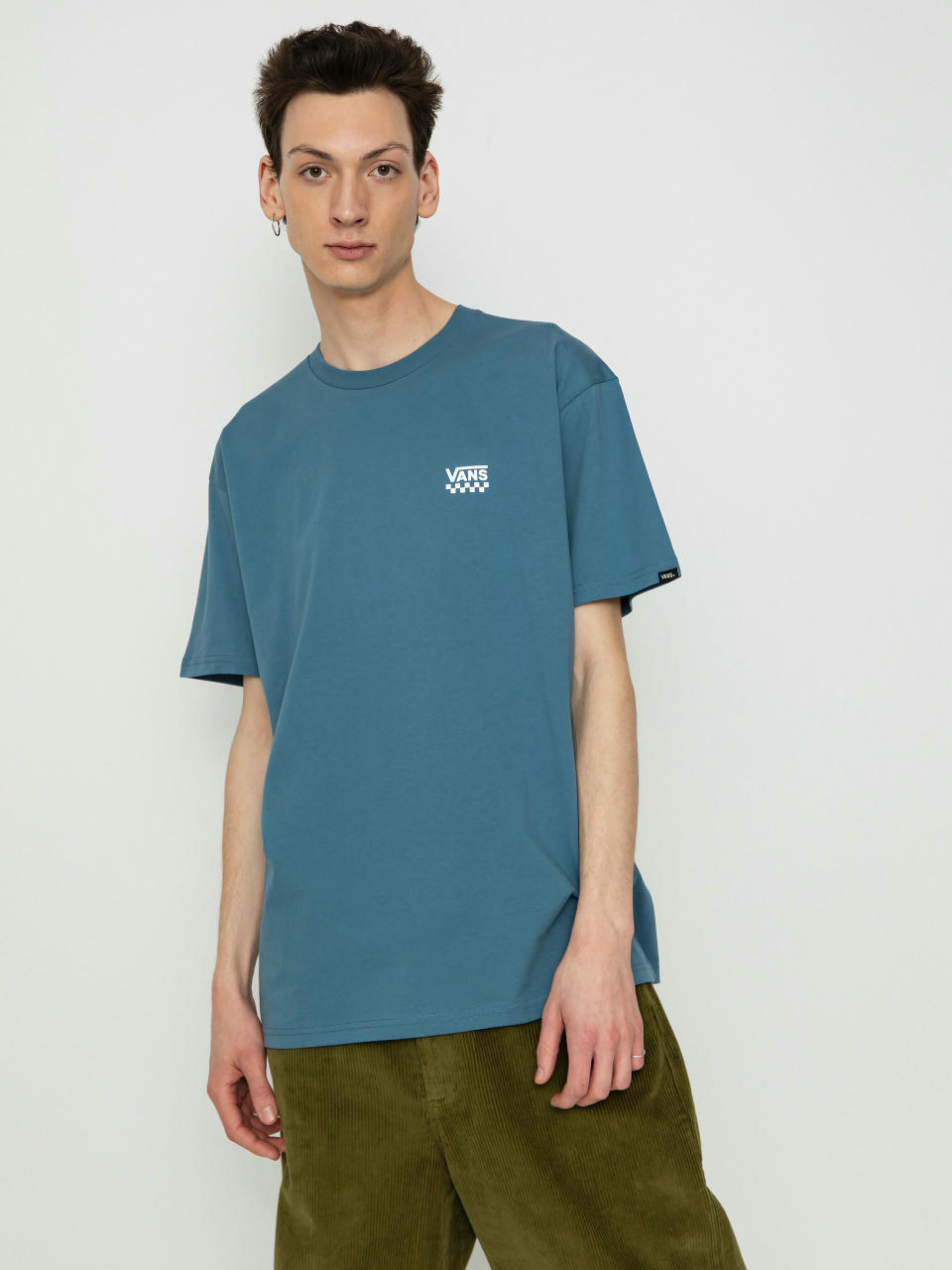 T-shirt Vans Left Chest Logo II (copen blue)