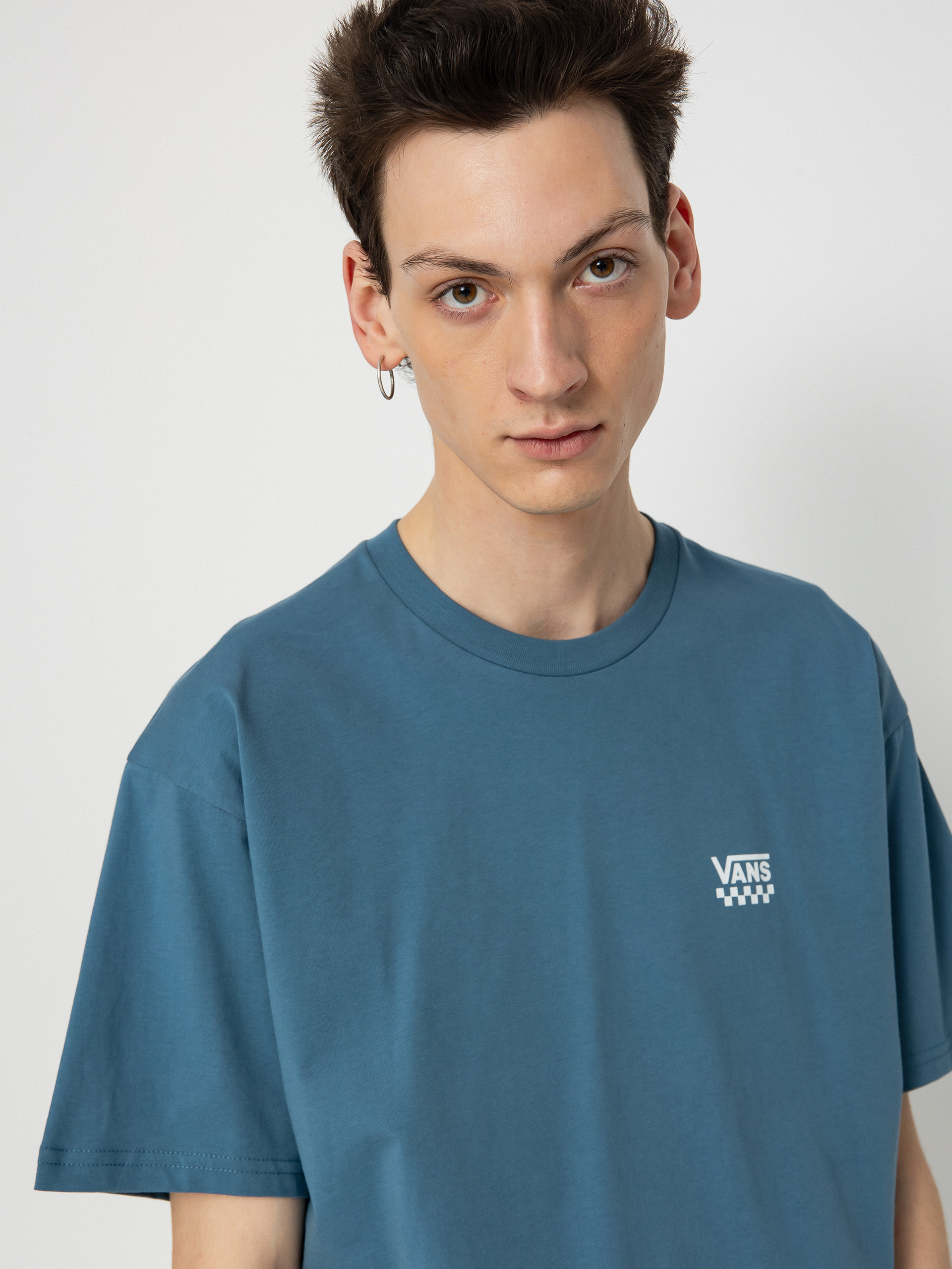 T-shirt Vans Left Chest Logo II (copen blue)