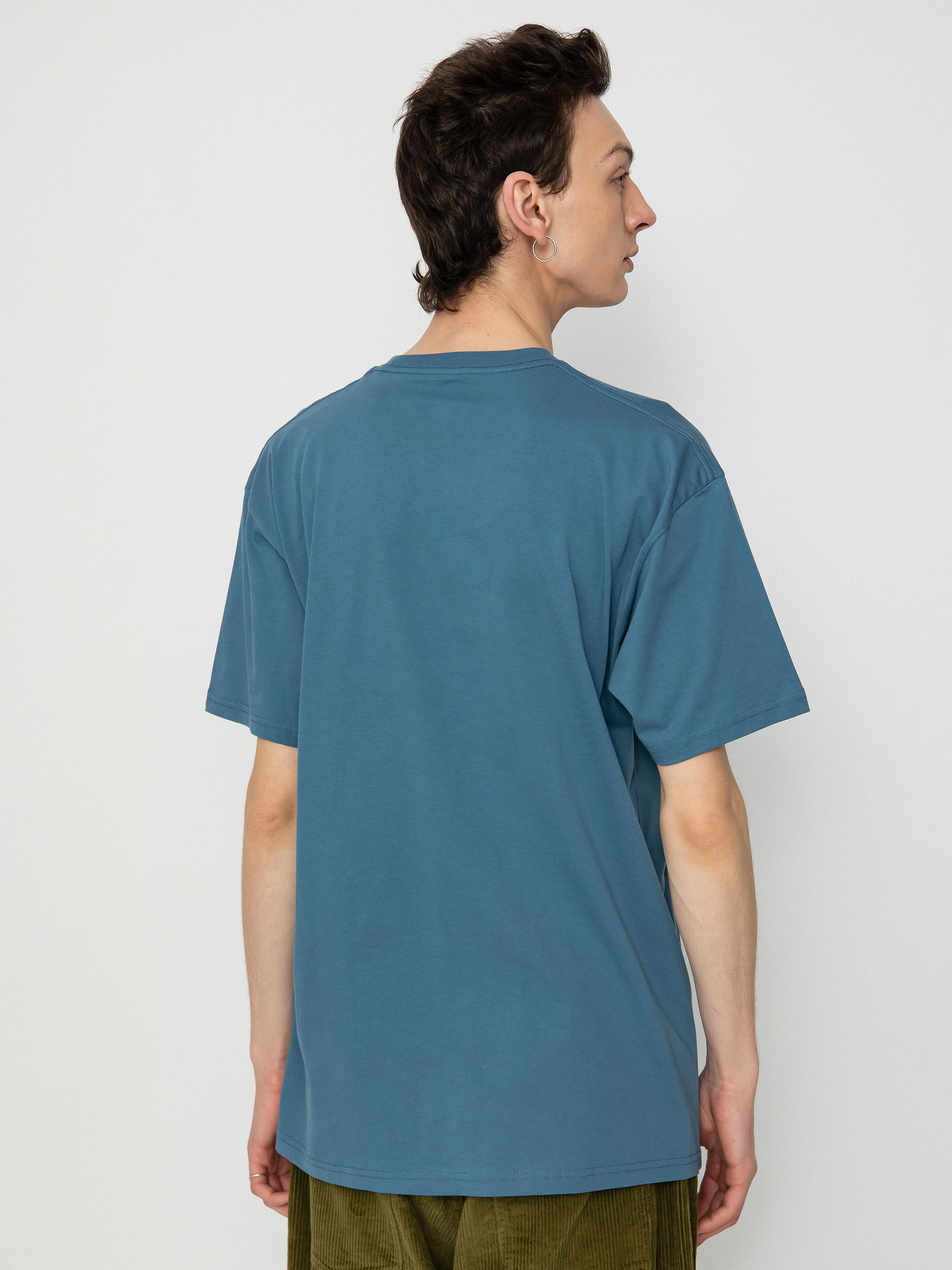 T-shirt Vans Left Chest Logo II (copen blue)