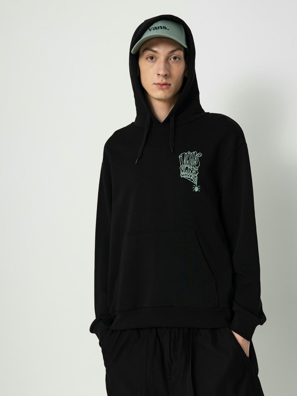 Bluza z kapturem Vans Skool Doodle Ft Relaxed HD (black)