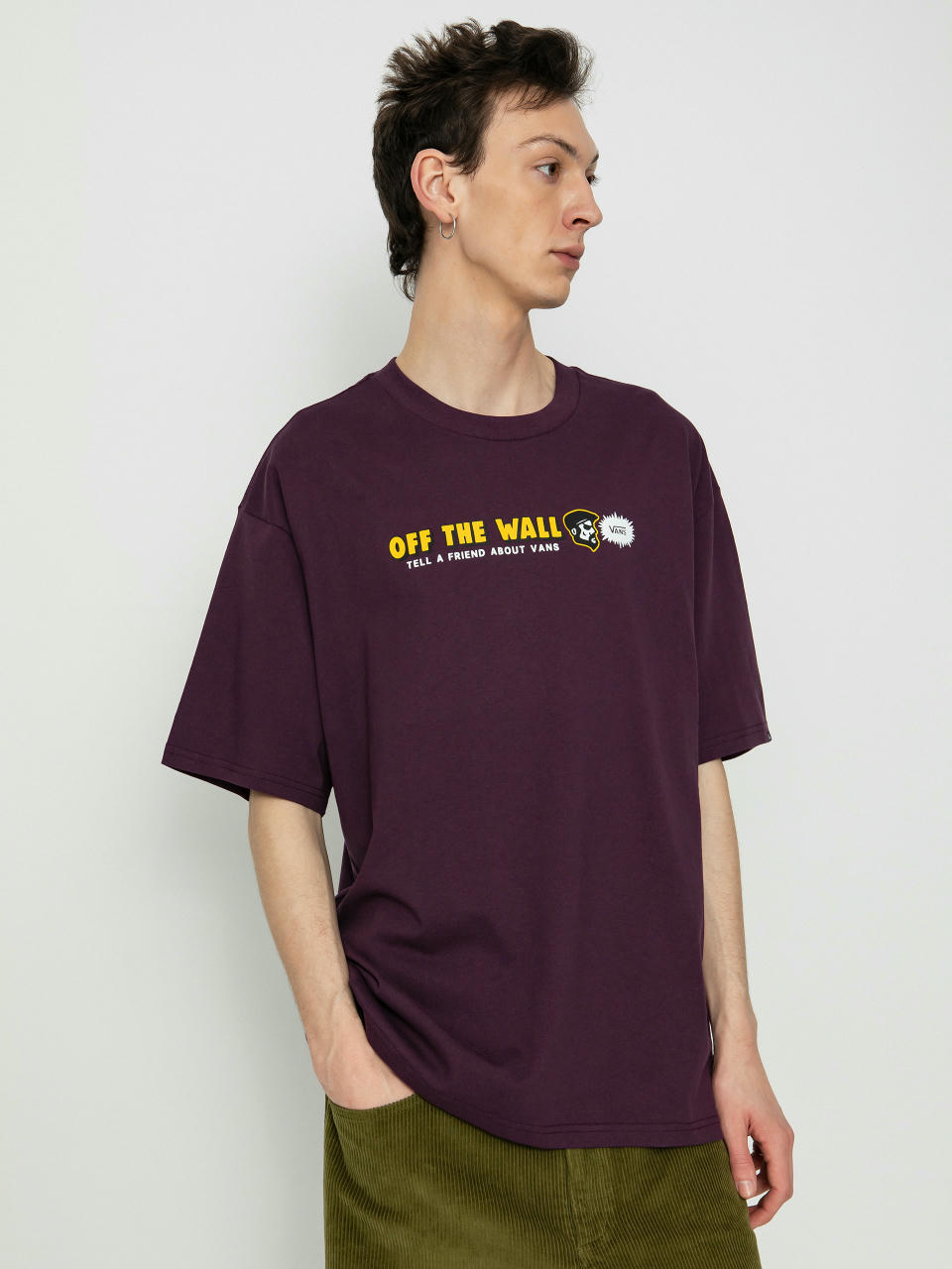 T-shirt Vans Factory Loose (blackberry wine)