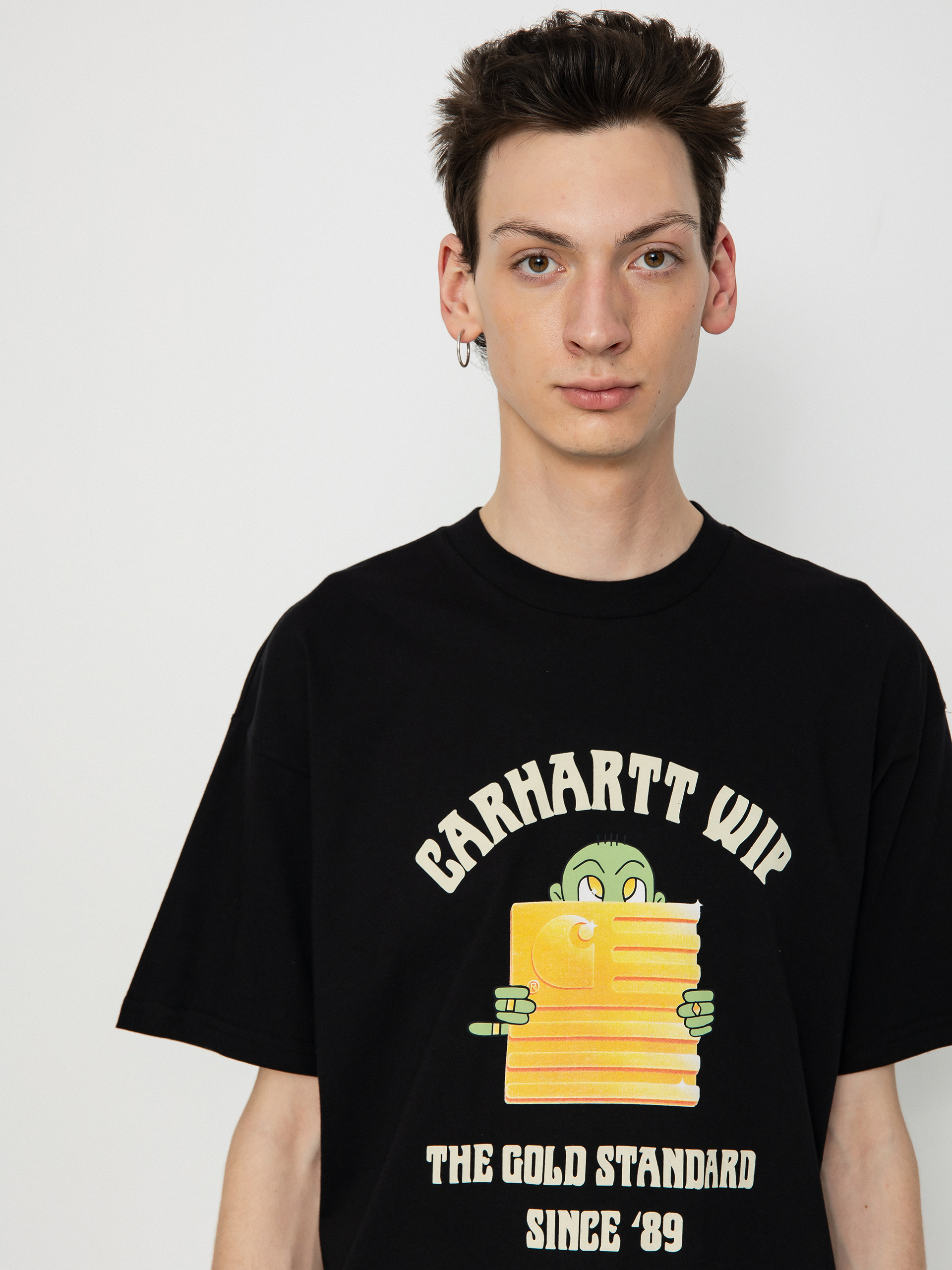 T-shirt Carhartt WIP Gold Standard (black)