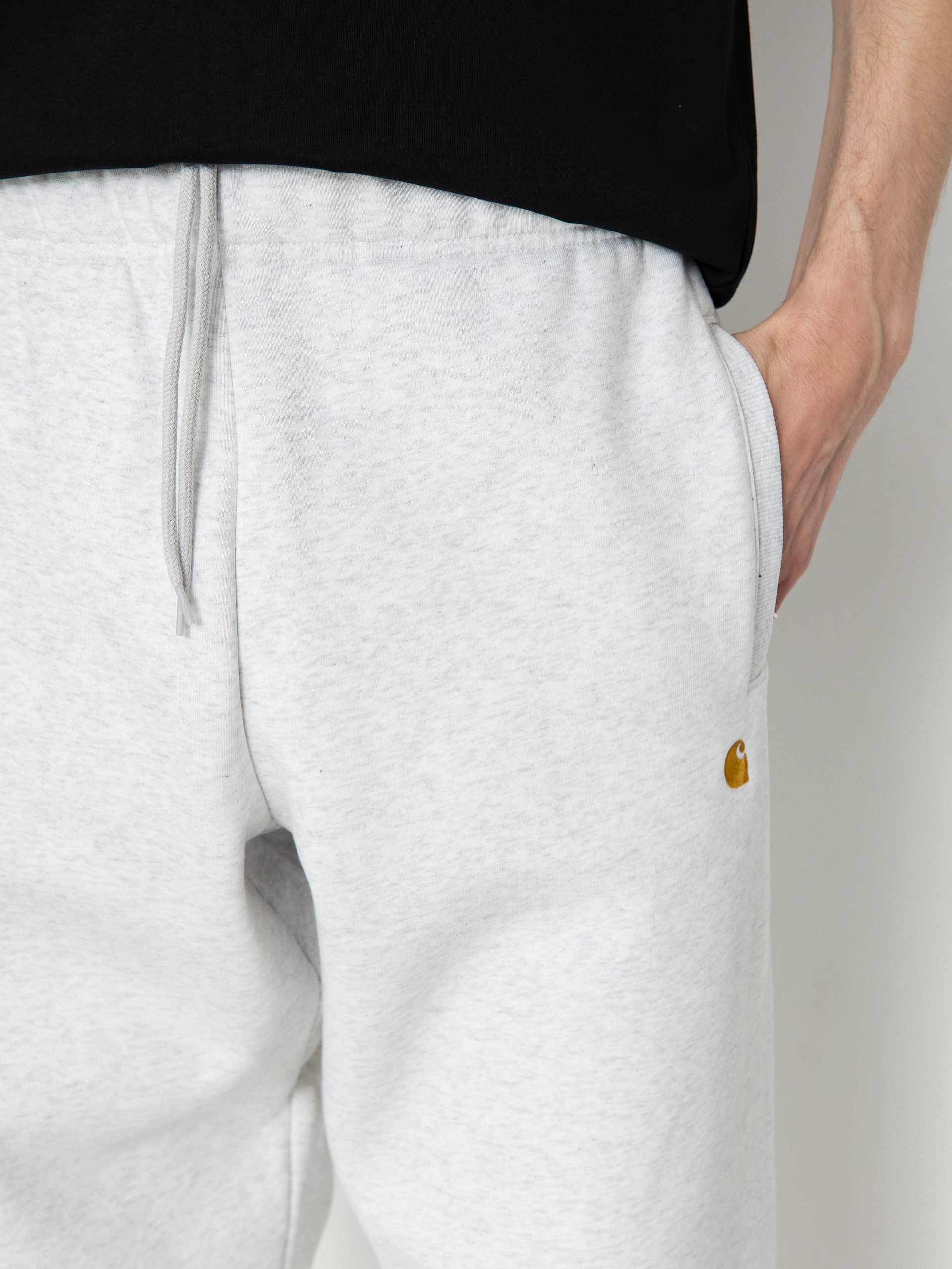 Spodnie Carhartt WIP Chase (ash heather/gold)