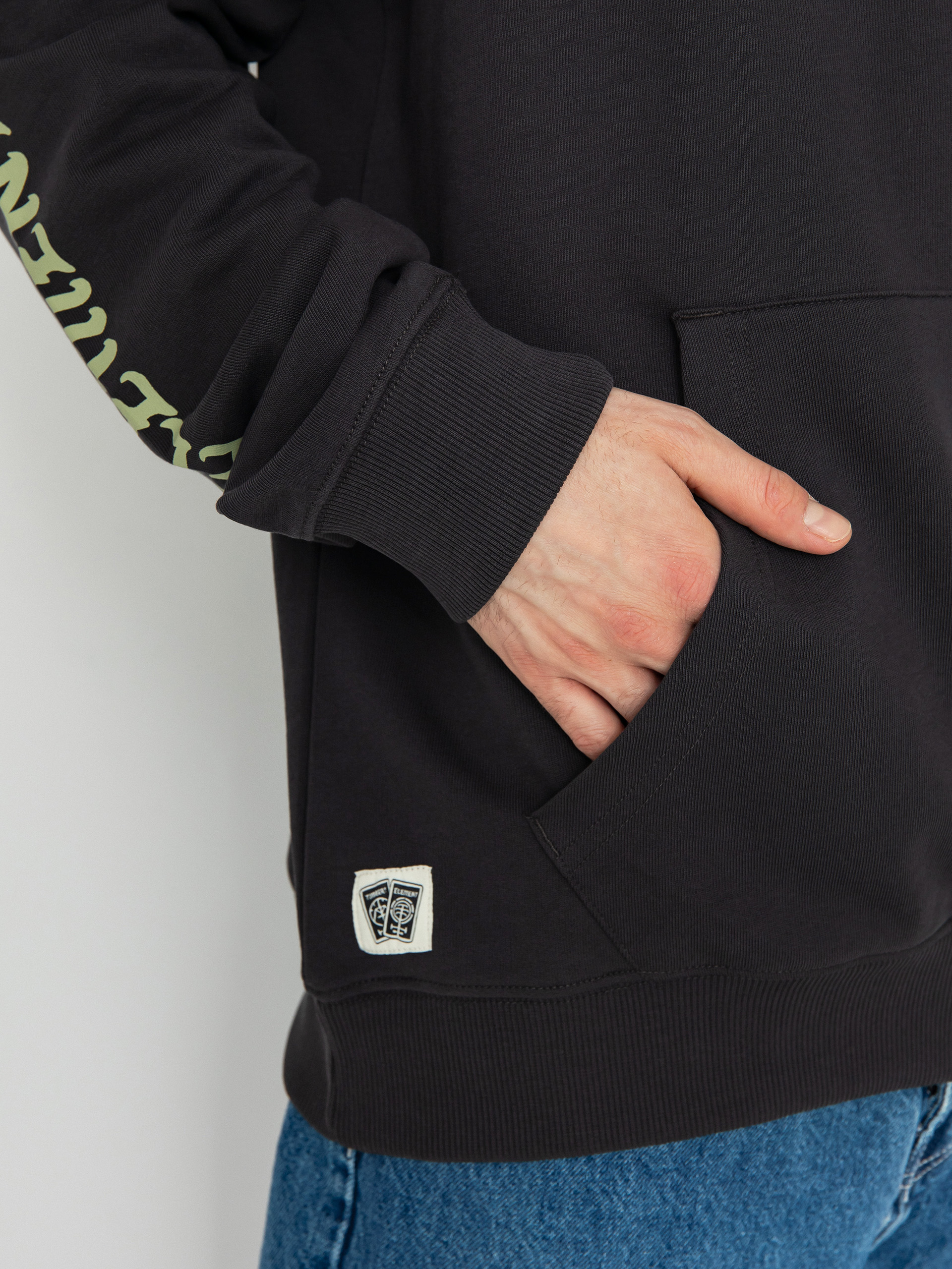 Bluza z kapturem Element Timber Wisdom HD (off black)