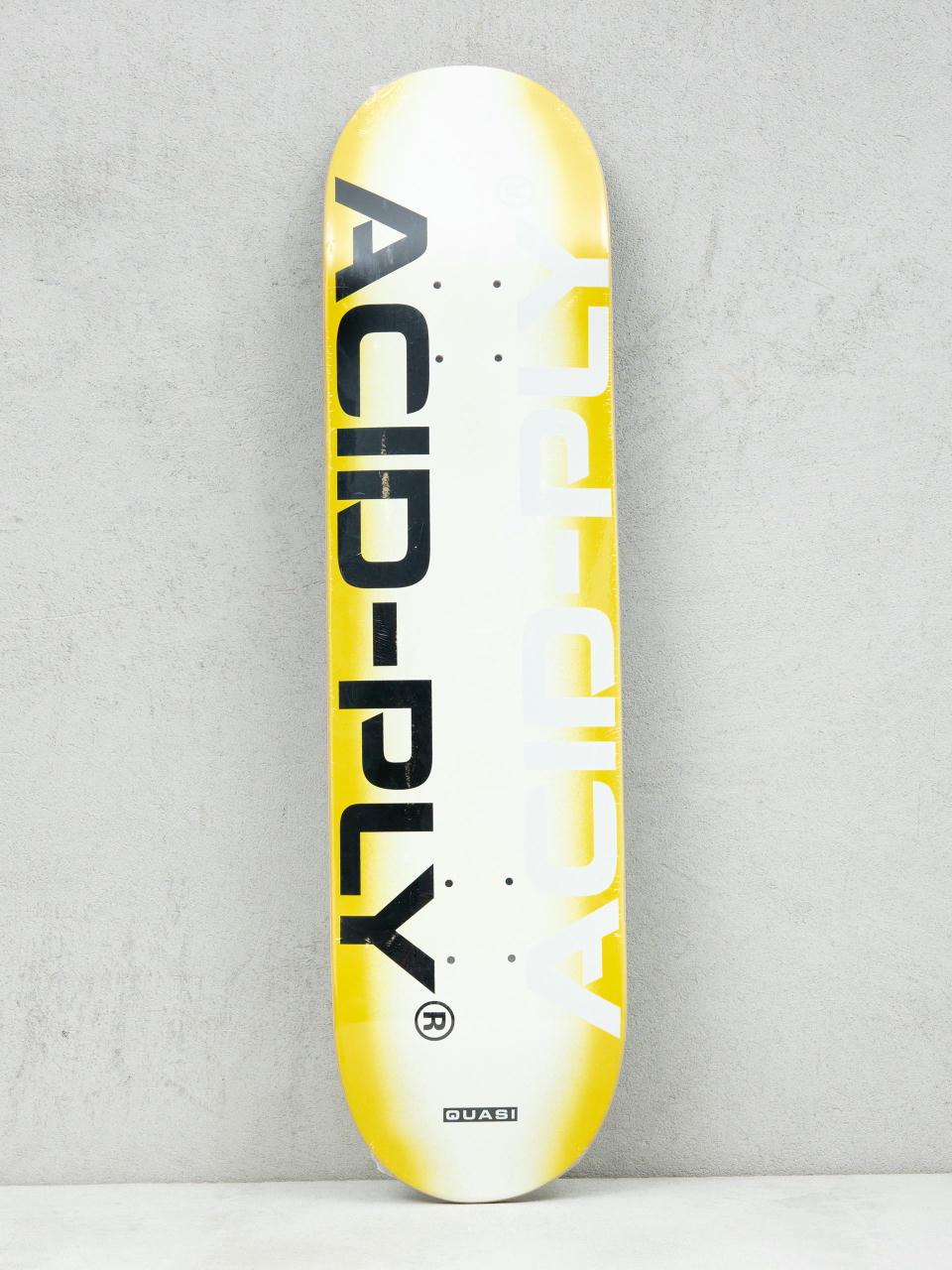 Deck Quasi Skateboards Technology (yellow/white)