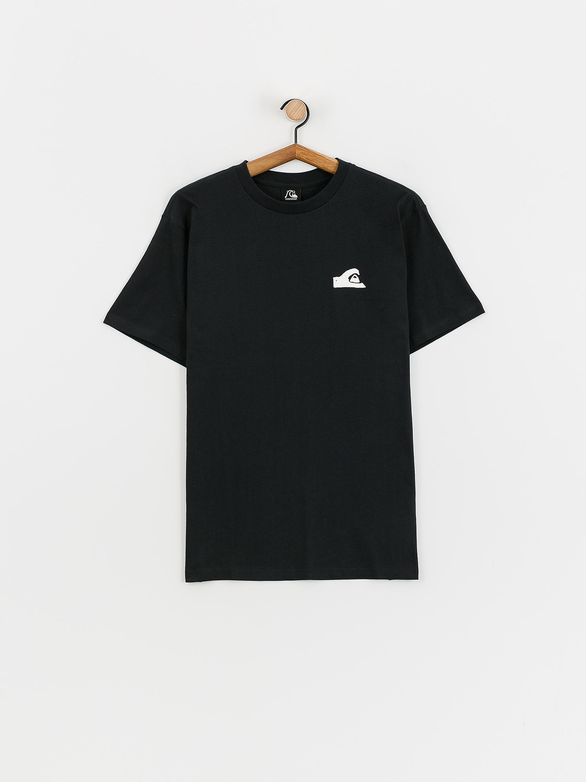 T-shirt Quiksilver Qs Mikey Logo Dna (black)