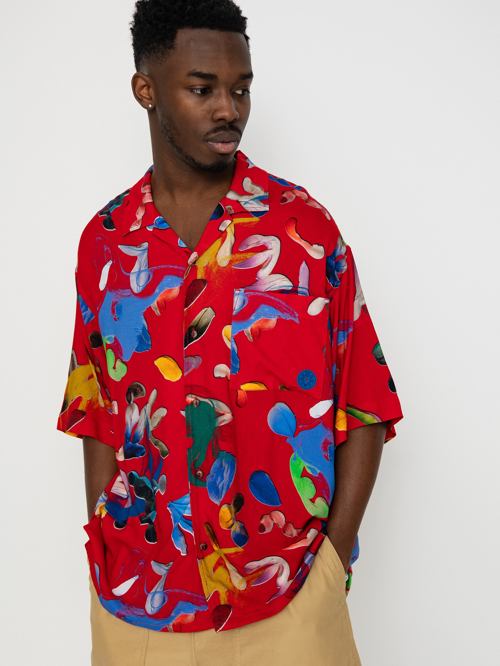 Koszula Element Resort Blochold Shirt (red)