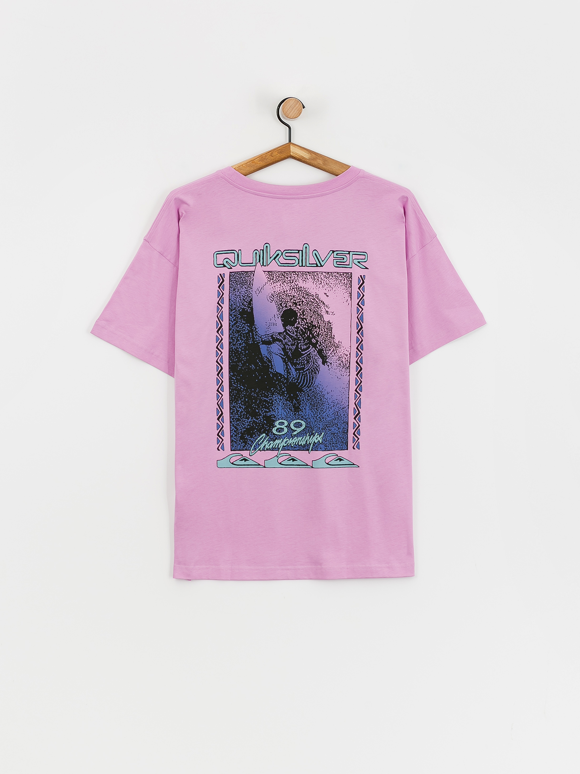 T-shirt Quiksilver Back Flash (violet)