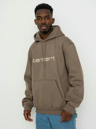 Bluza z kapturem Carhartt WIP Carhartt HD (branch/rattan)