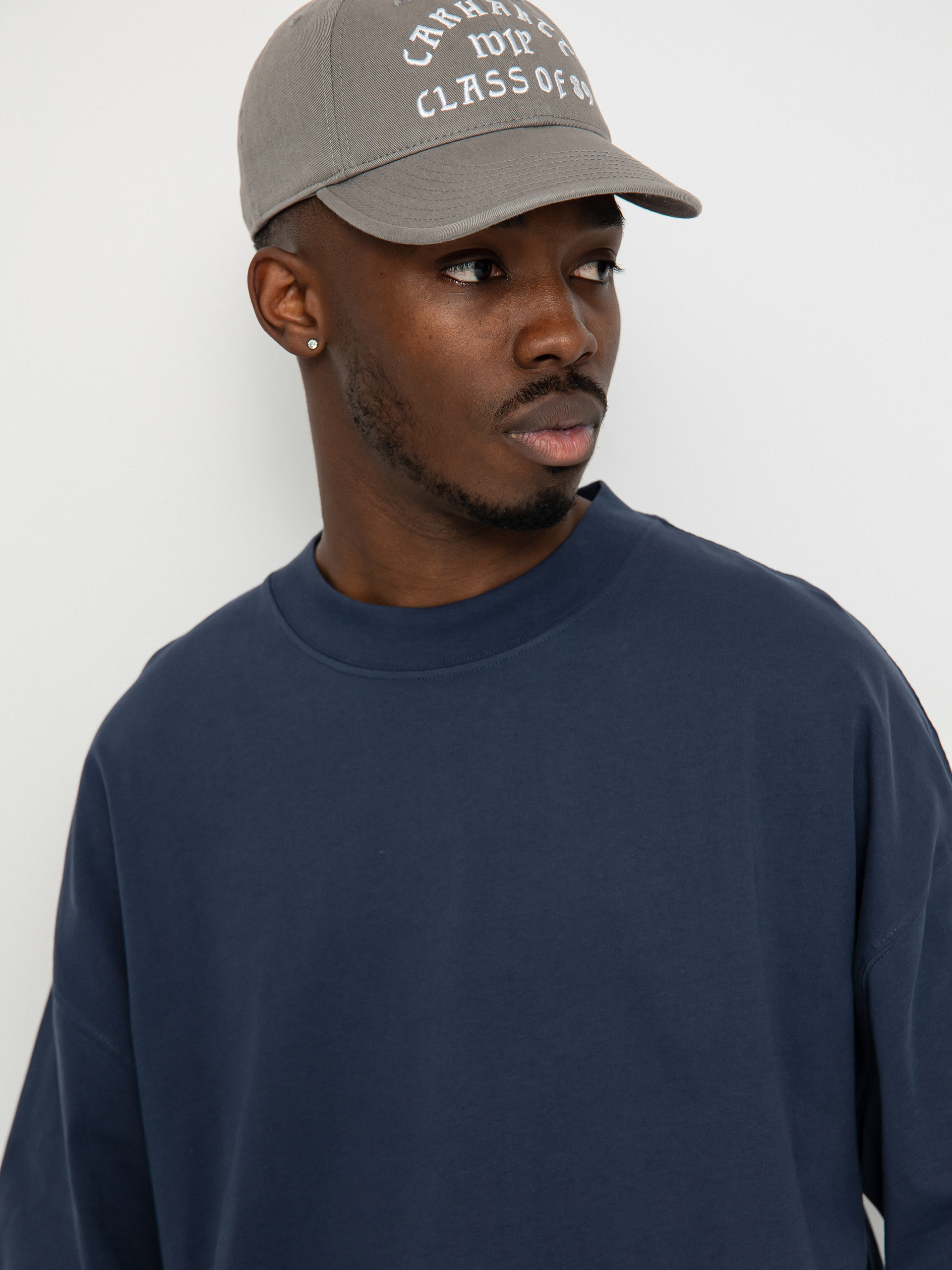 T-shirt Carhartt WIP Link Script (blue/white)