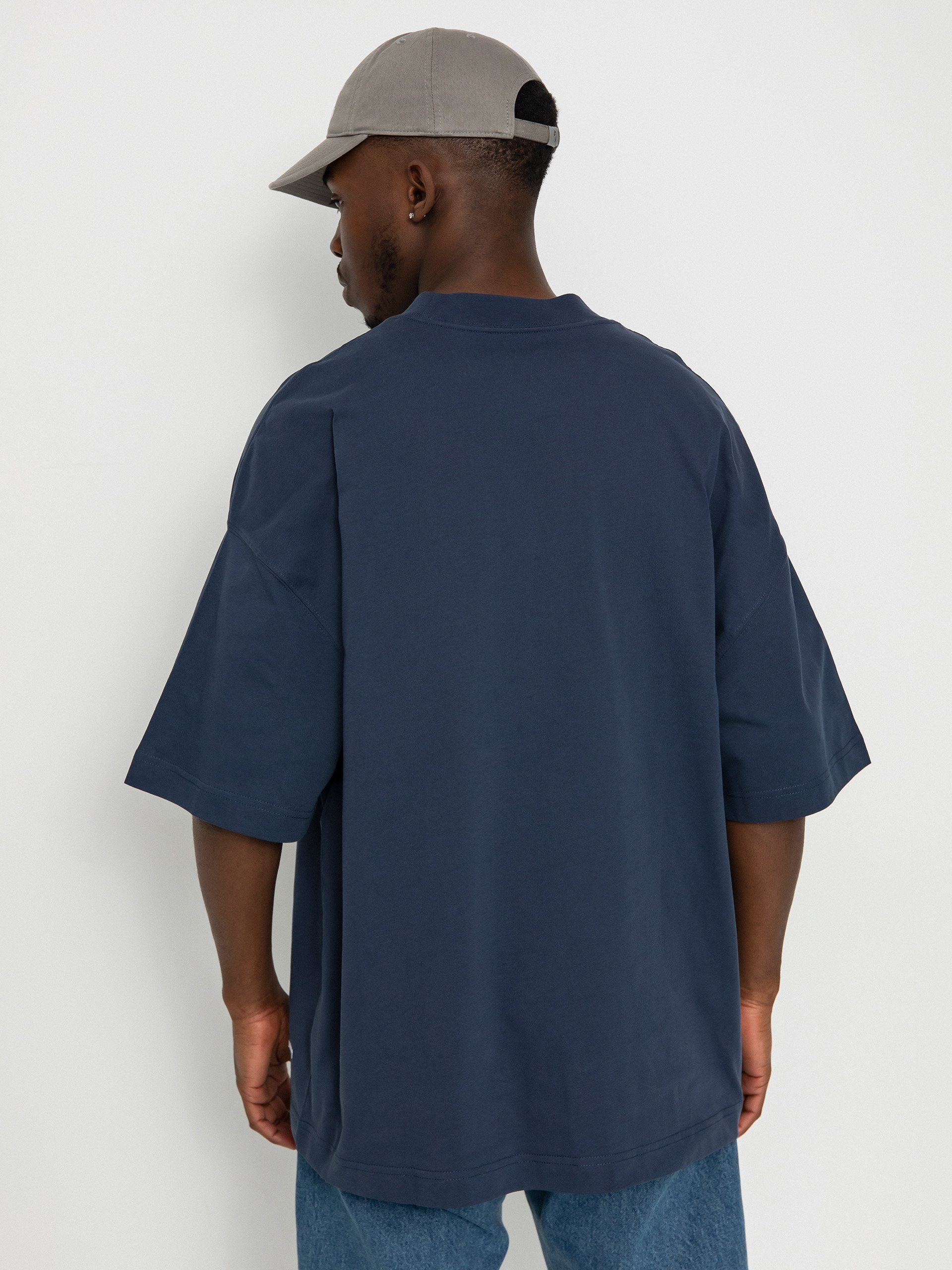 T-shirt Carhartt WIP Link Script (blue/white)