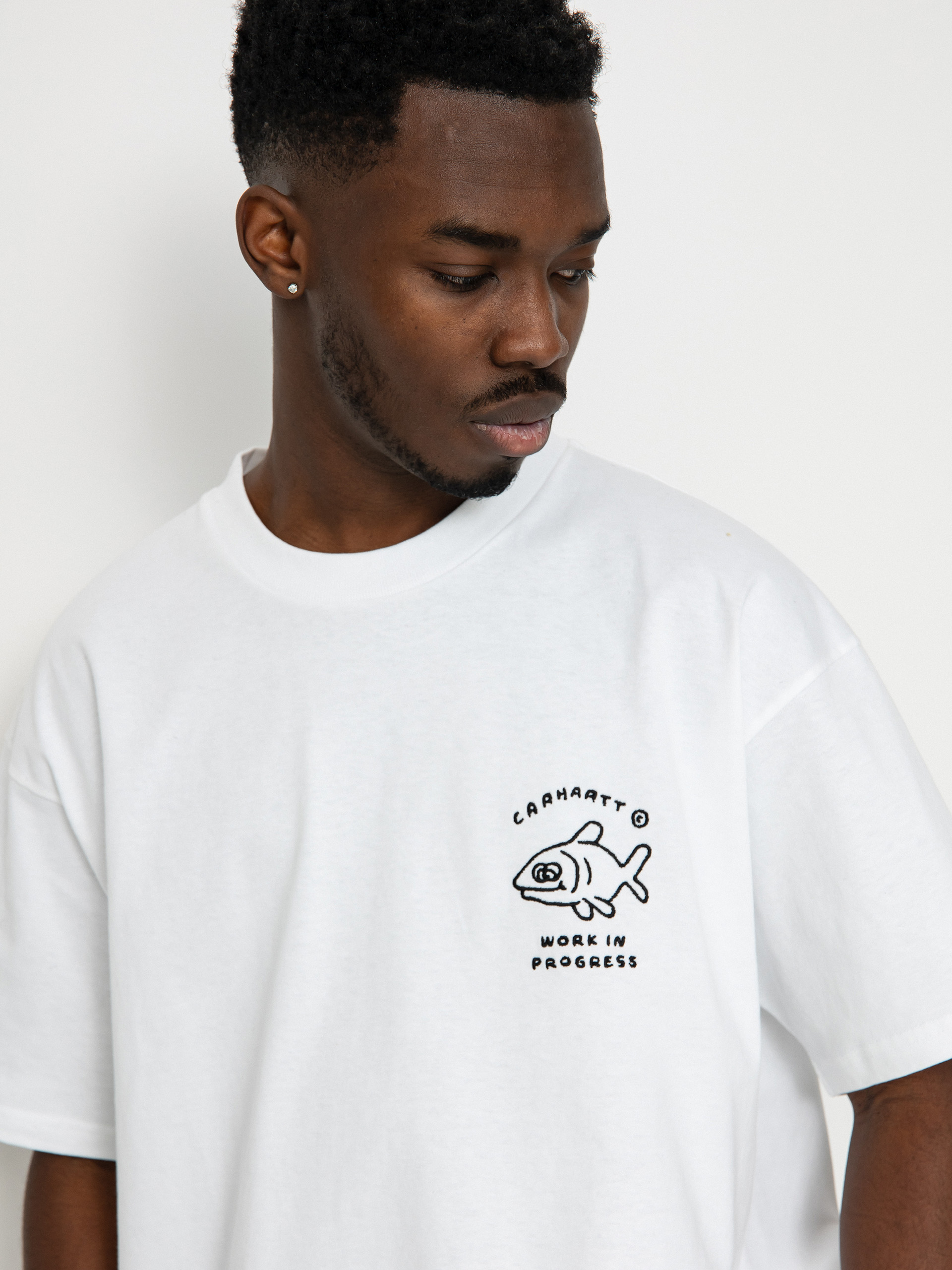 T-shirt Carhartt WIP Icons (white/black)