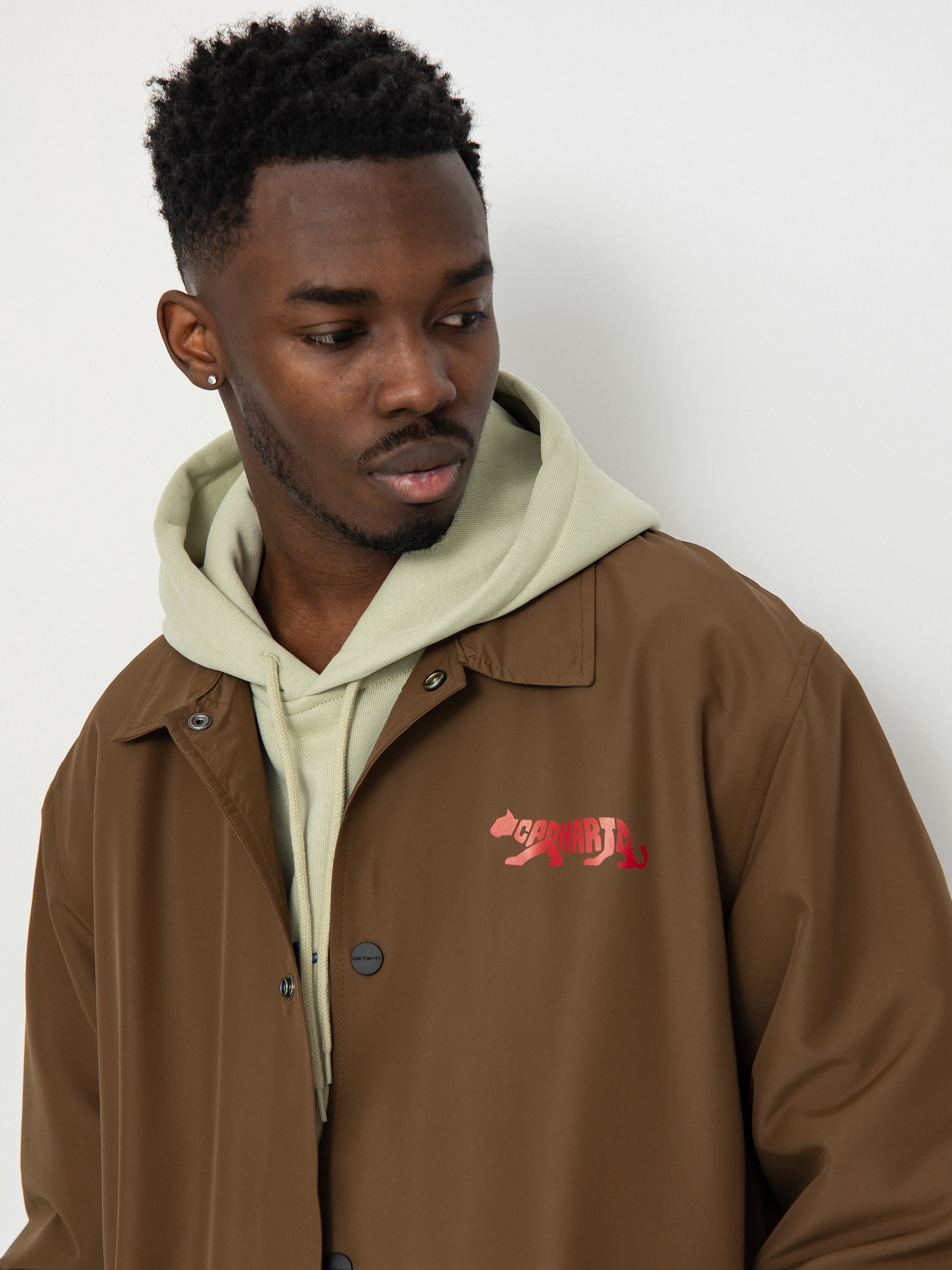 Kurtka Carhartt WIP Rocky Coach (lumber/samba/black)