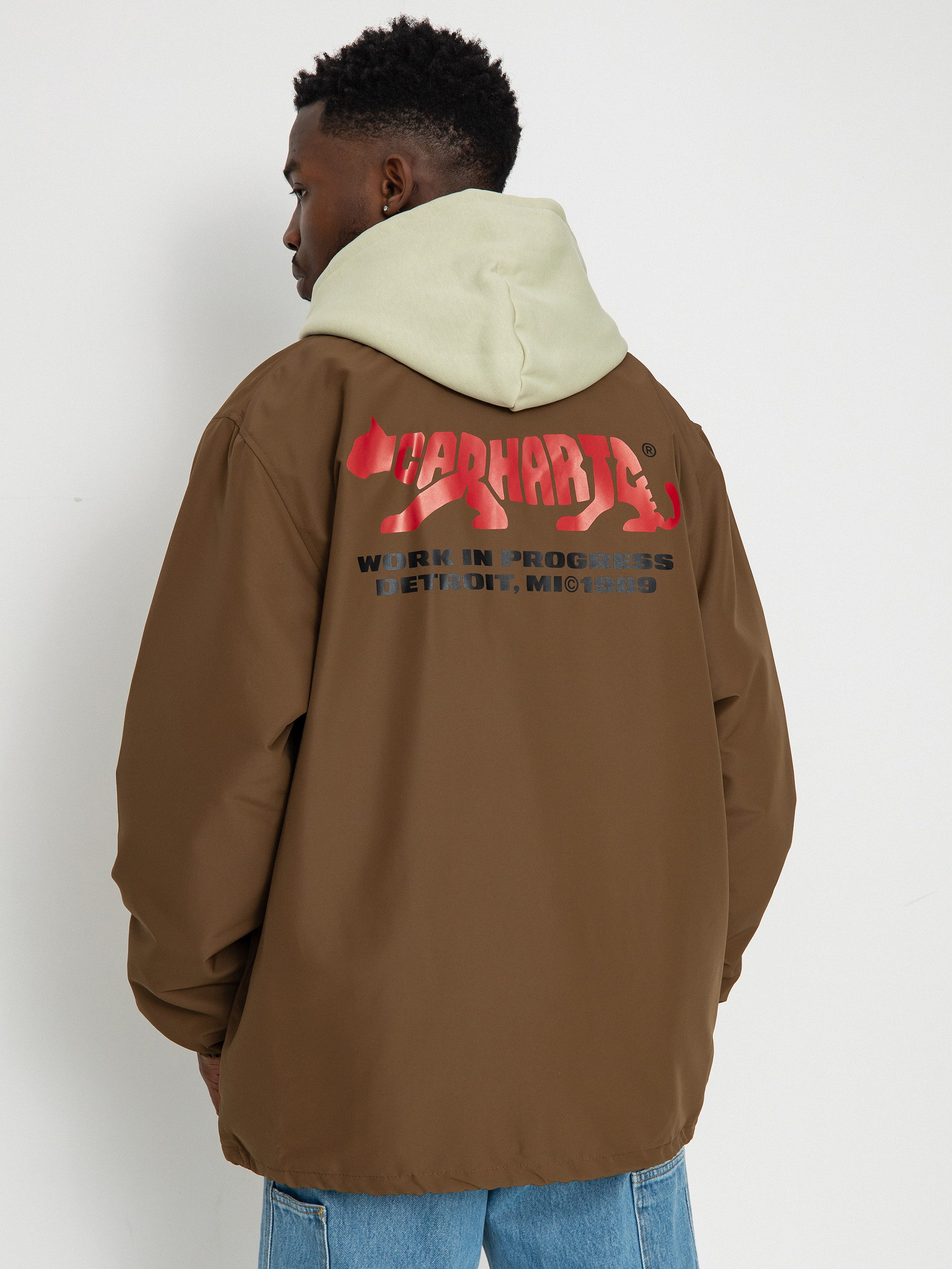 Kurtka Carhartt WIP Rocky Coach (lumber/samba/black)