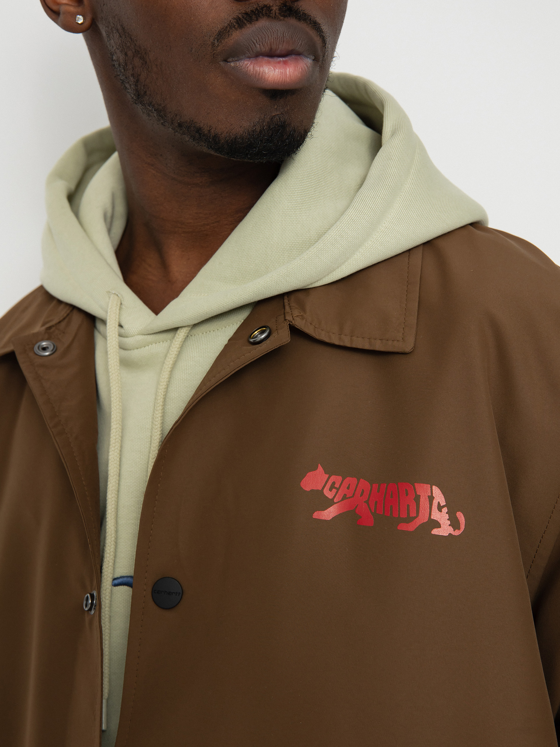 Kurtka Carhartt WIP Rocky Coach (lumber/samba/black)